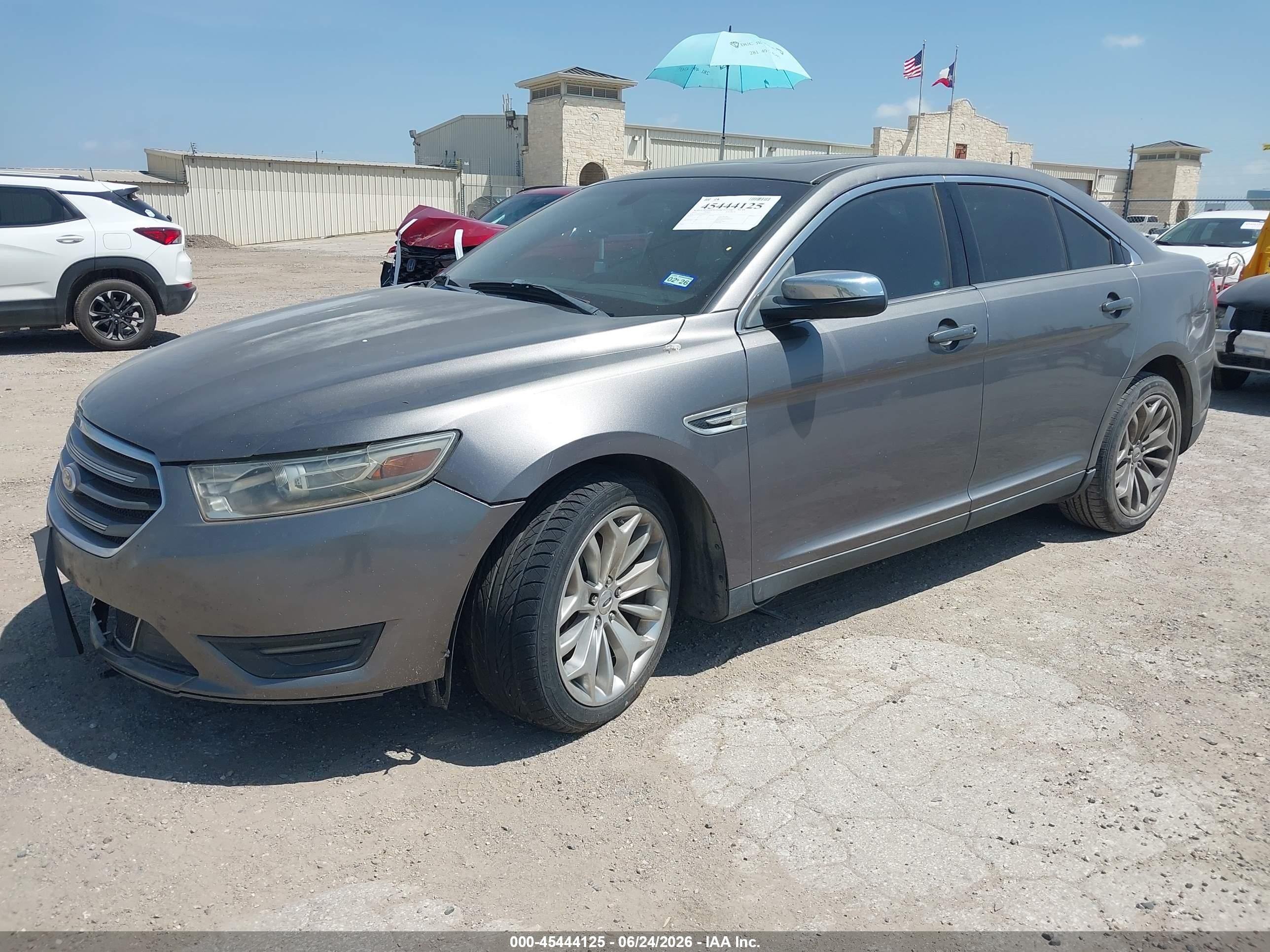 2013 Ford Taurus Limited Gray vin: 1FAHP2F82DG221917