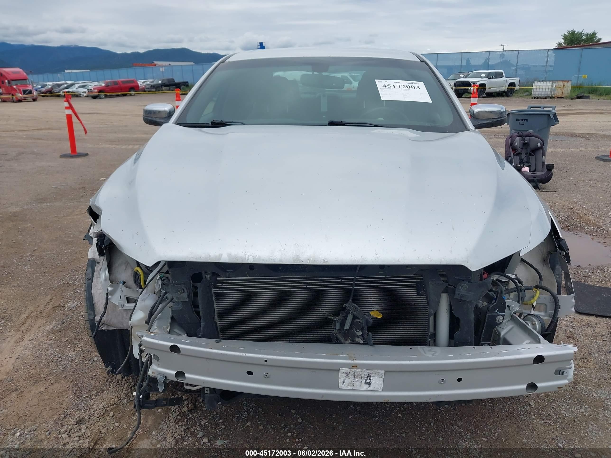 2013 Ford Taurus Limited Silver vin: 1FAHP2F82DG232920