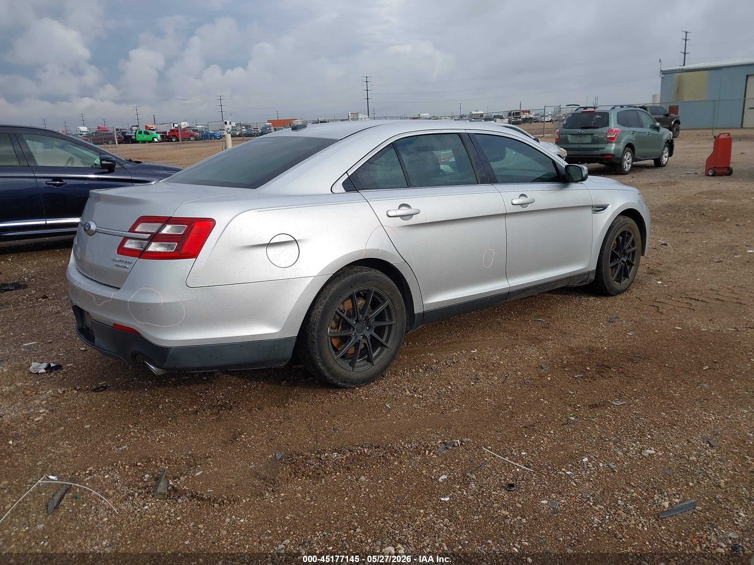2014 Ford Taurus Limited Gray vin: 1FAHP2F82EG117400