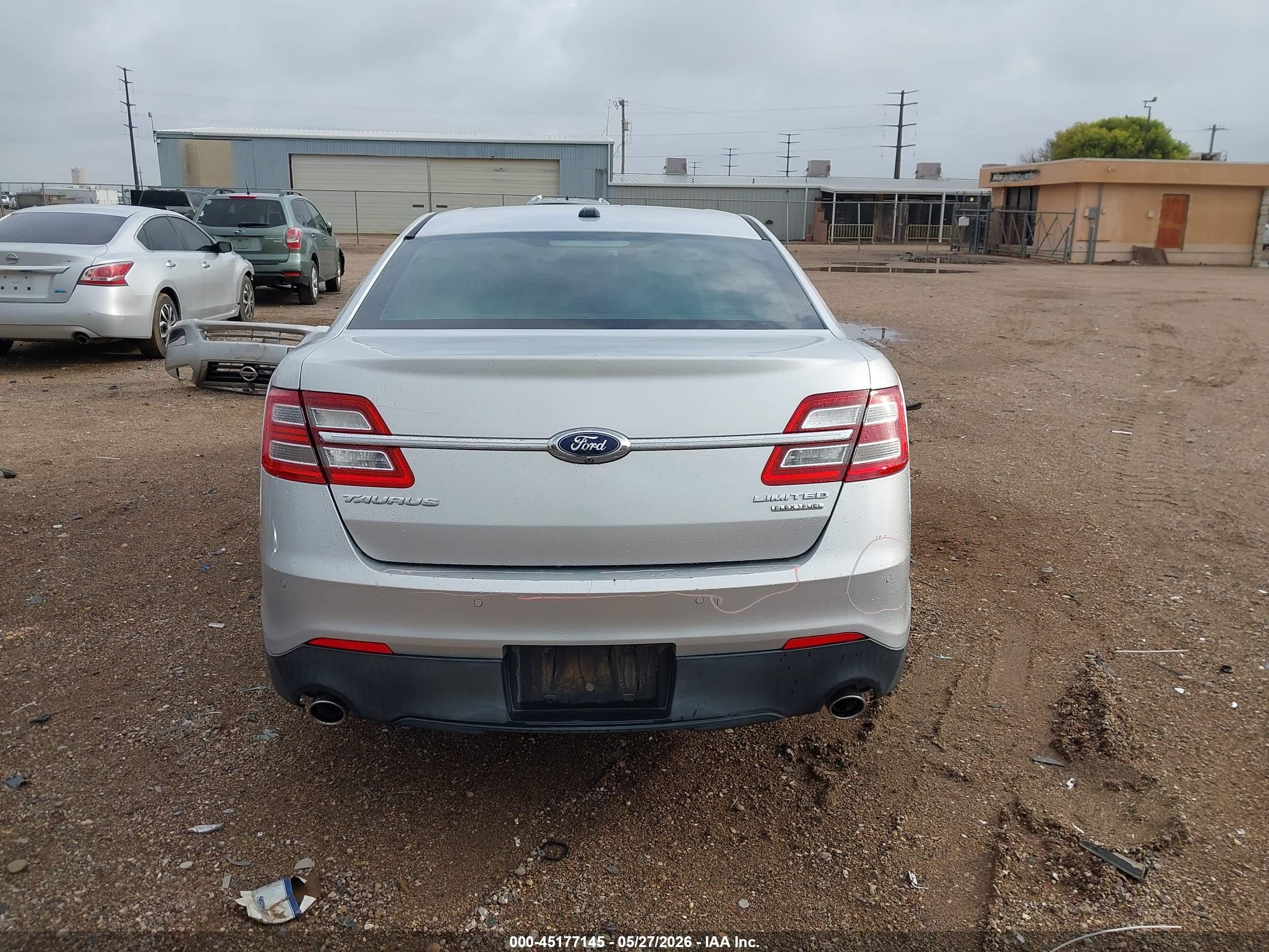 2014 Ford Taurus Limited Gray vin: 1FAHP2F82EG117400