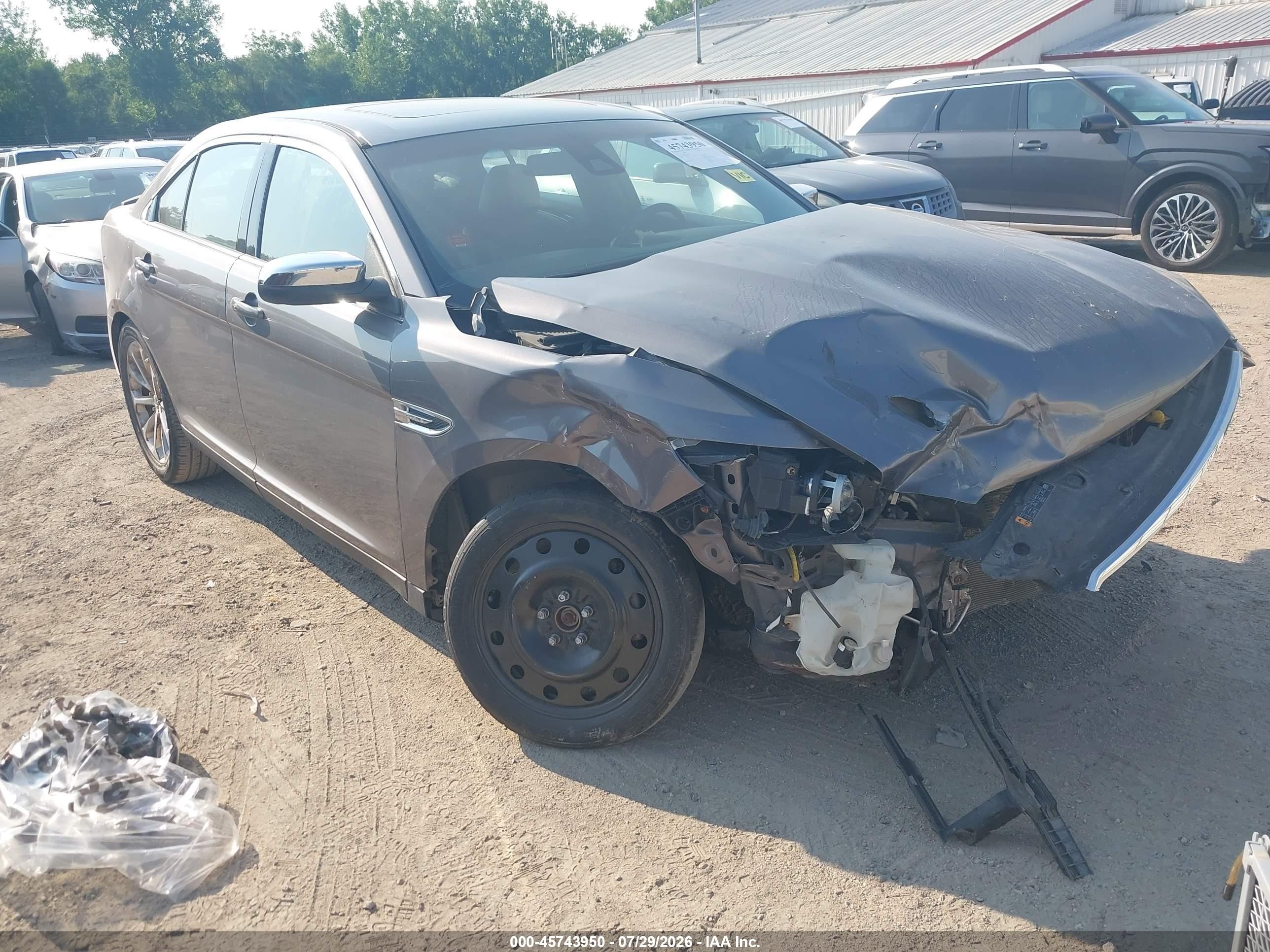 2014 Ford Taurus Limited Gray vin: 1FAHP2F82EG133273