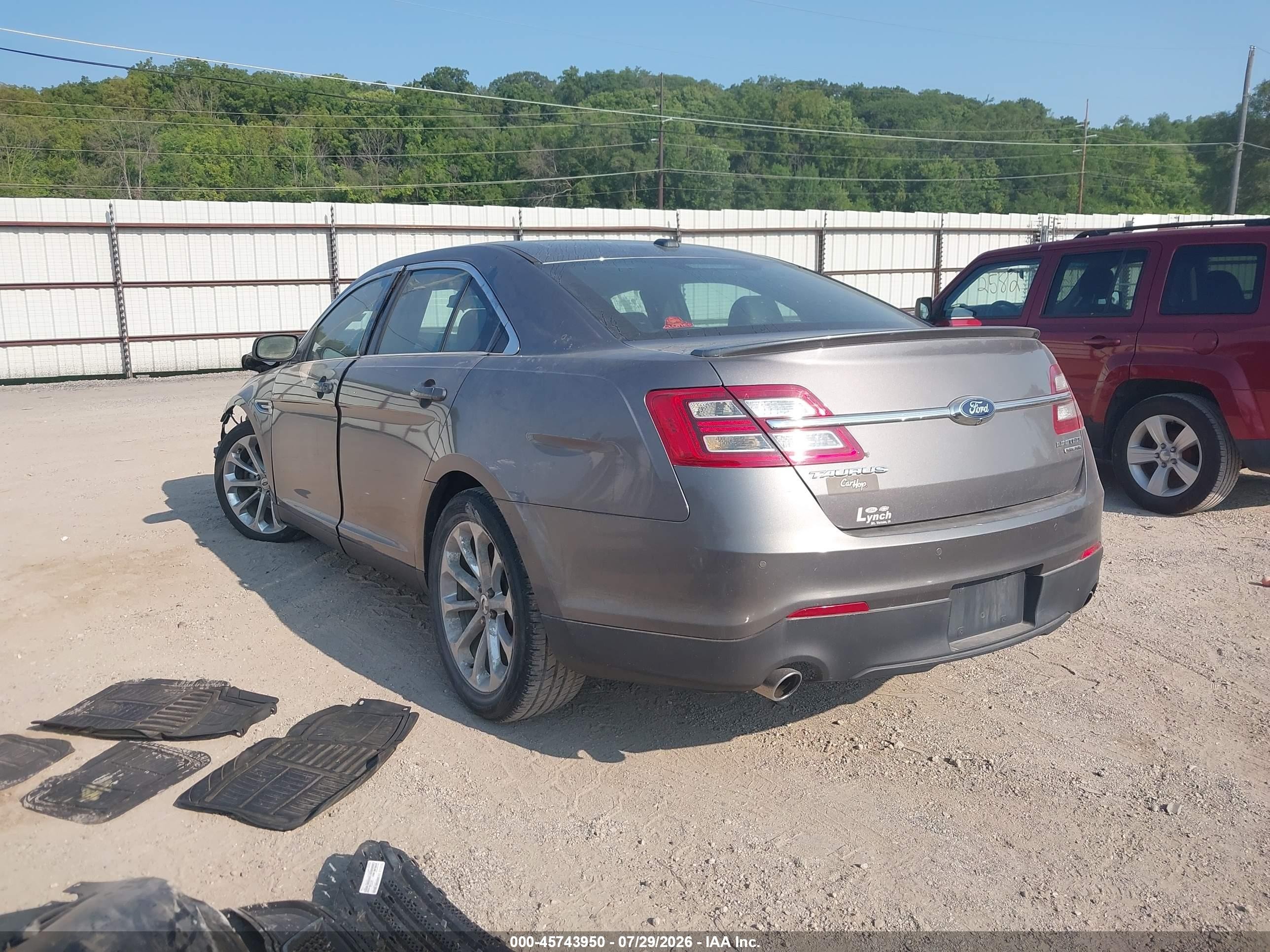 2014 Ford Taurus Limited Gray vin: 1FAHP2F82EG133273
