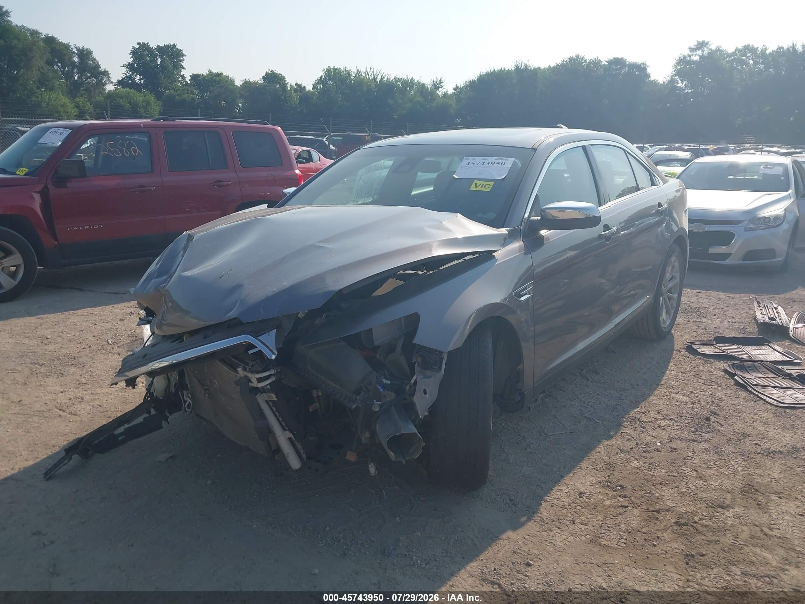 2014 Ford Taurus Limited Gray vin: 1FAHP2F82EG133273
