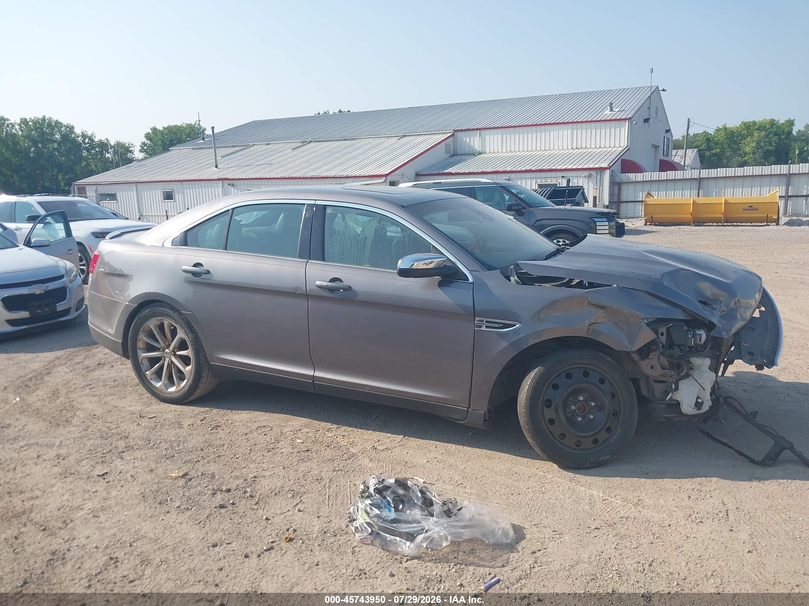 2014 Ford Taurus Limited Gray vin: 1FAHP2F82EG133273