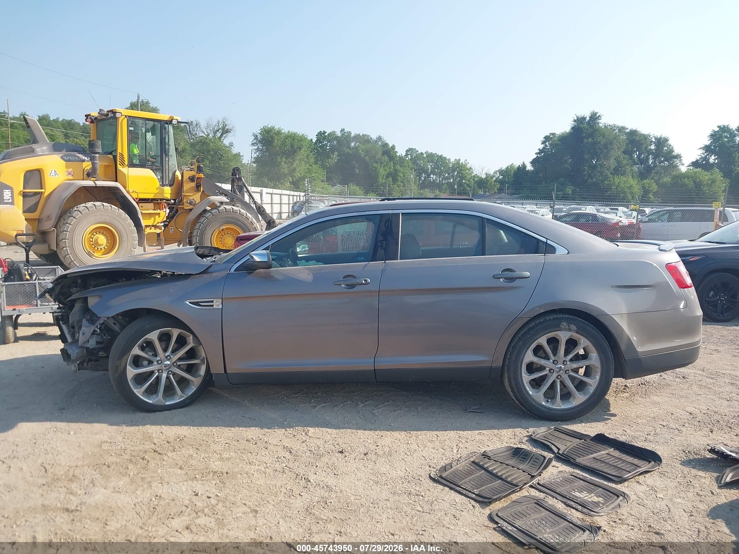 2014 Ford Taurus Limited Gray vin: 1FAHP2F82EG133273