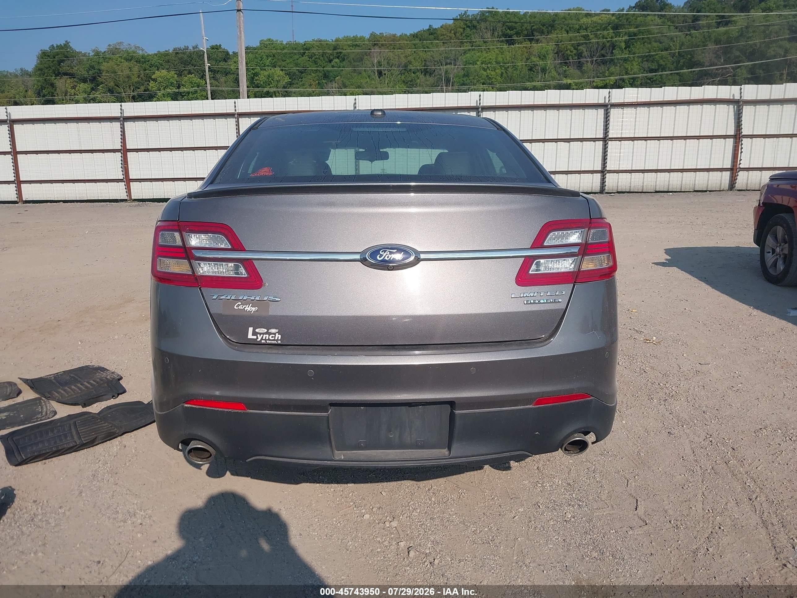 2014 Ford Taurus Limited Gray vin: 1FAHP2F82EG133273