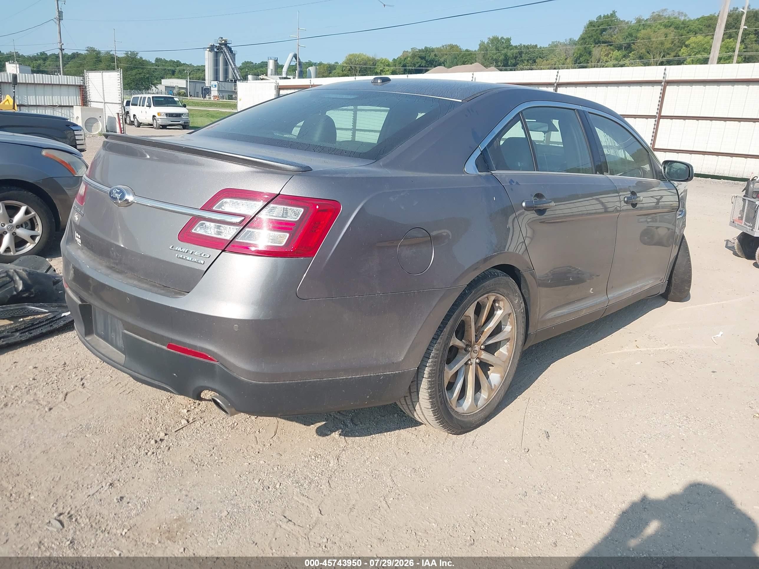 2014 Ford Taurus Limited Gray vin: 1FAHP2F82EG133273