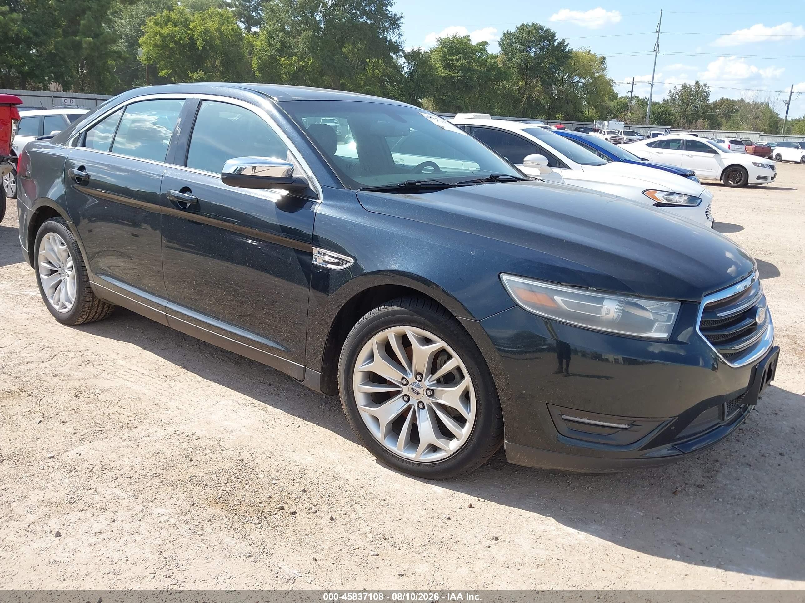 2014 Ford Taurus Limited Dark Blue vin: 1FAHP2F82EG174373