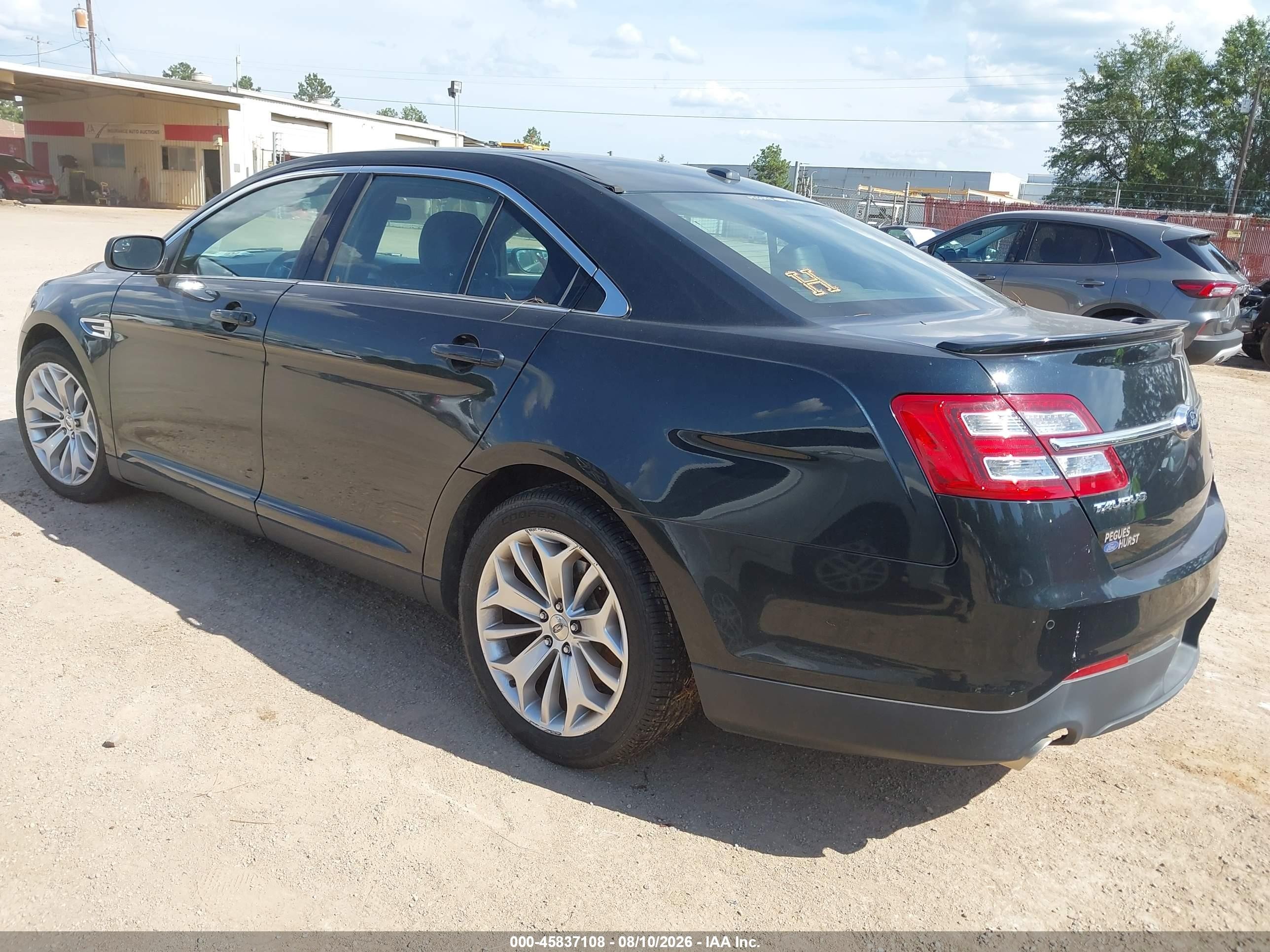 2014 Ford Taurus Limited Dark Blue vin: 1FAHP2F82EG174373
