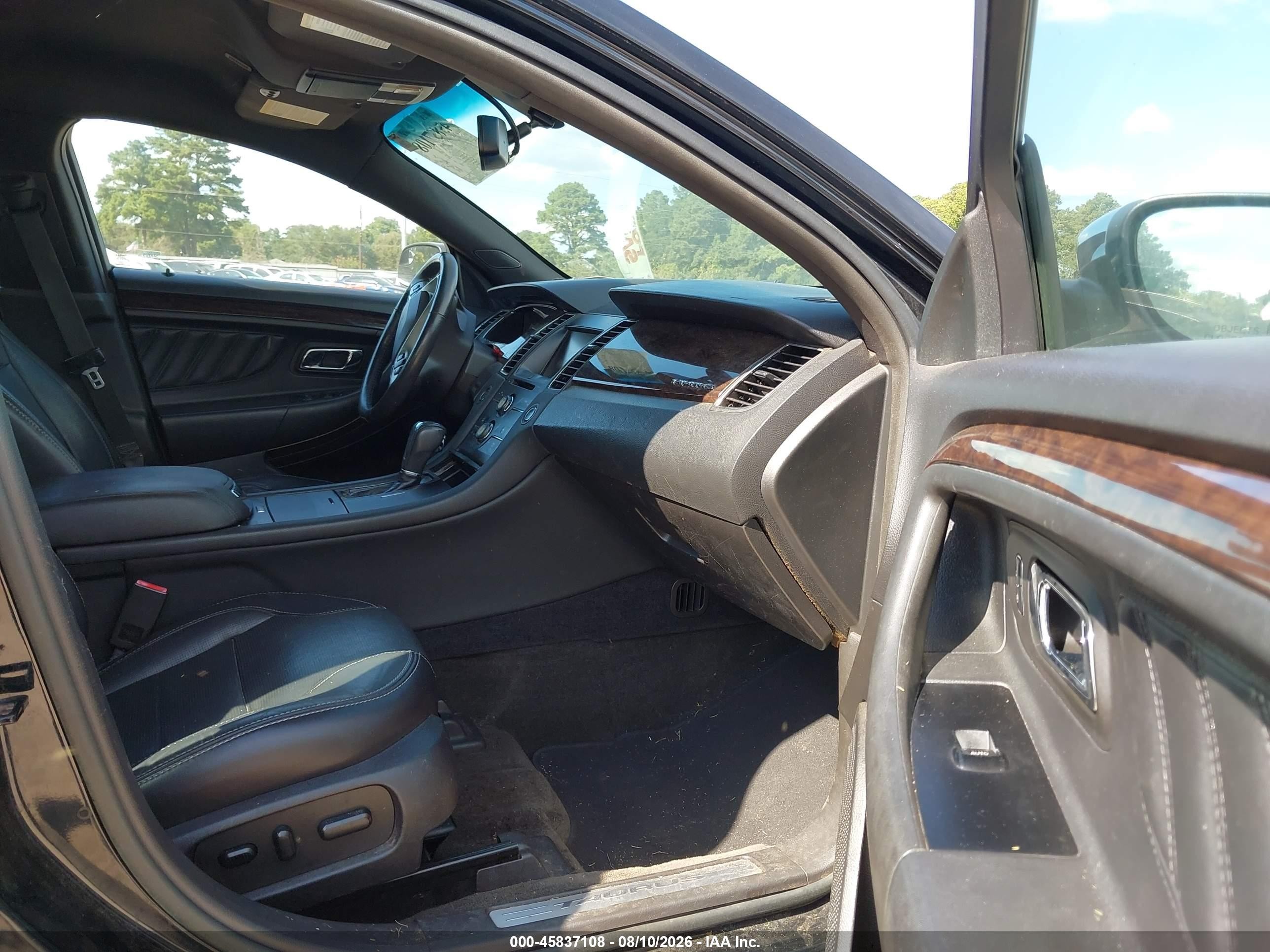 2014 Ford Taurus Limited Dark Blue vin: 1FAHP2F82EG174373