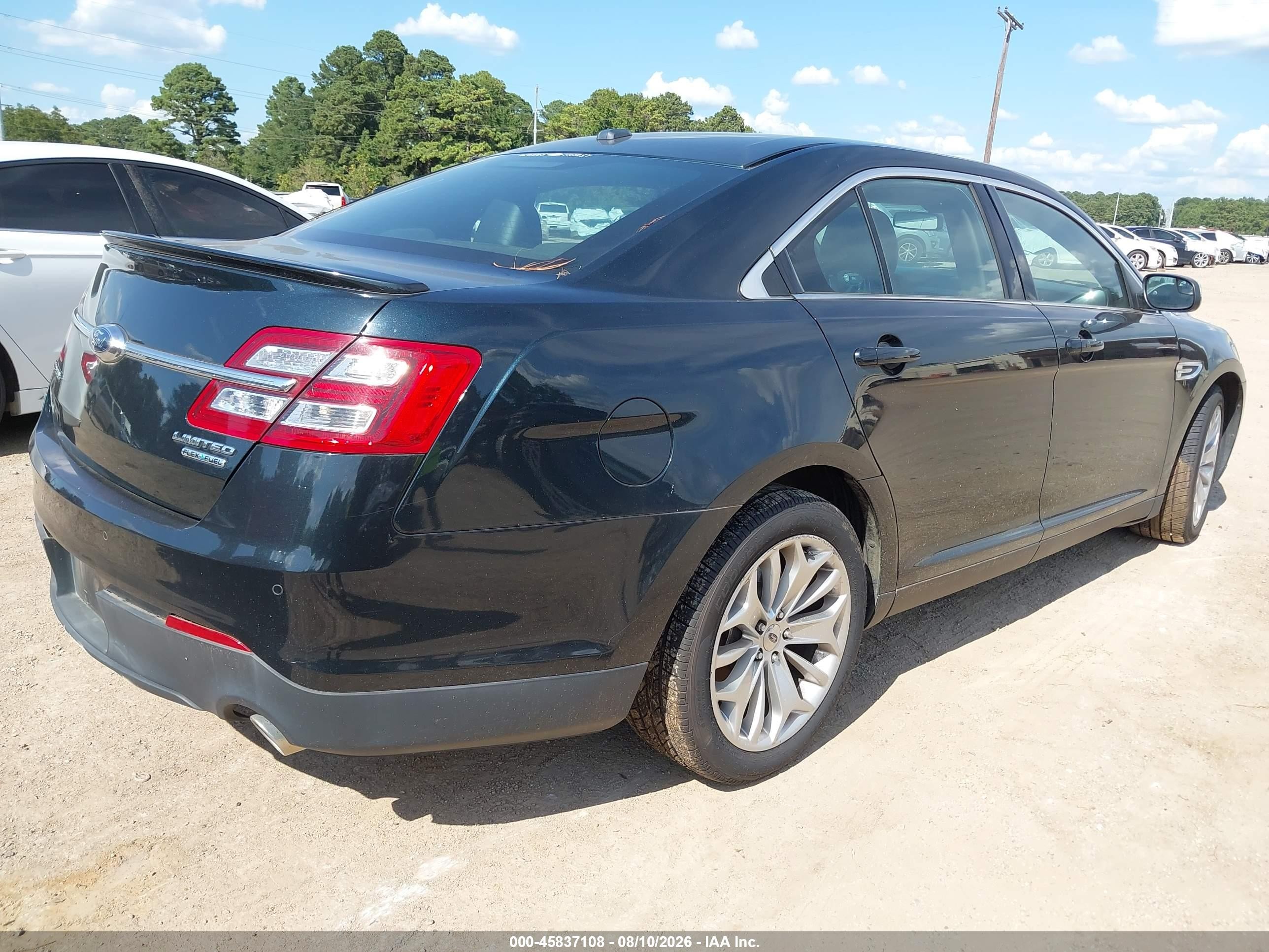 2014 Ford Taurus Limited Dark Blue vin: 1FAHP2F82EG174373