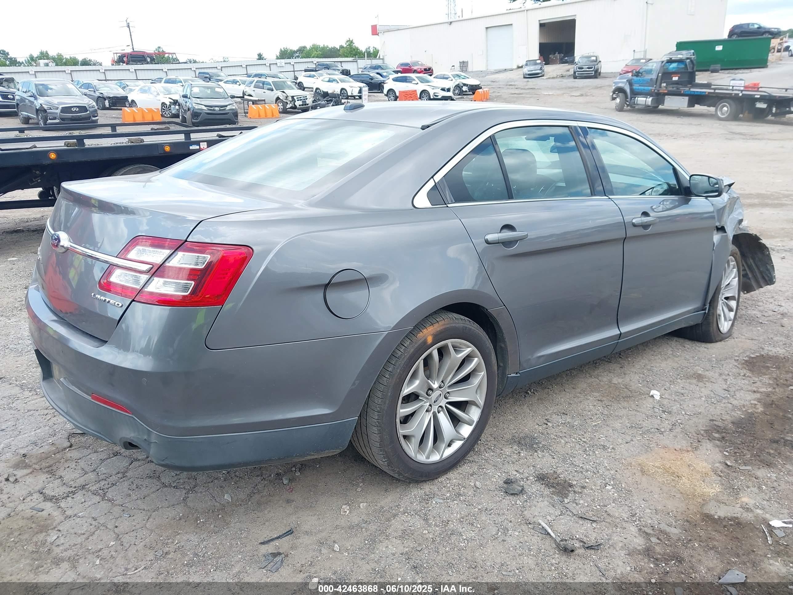 2014 Ford Taurus Limited Gray vin: 1FAHP2F82EG176768