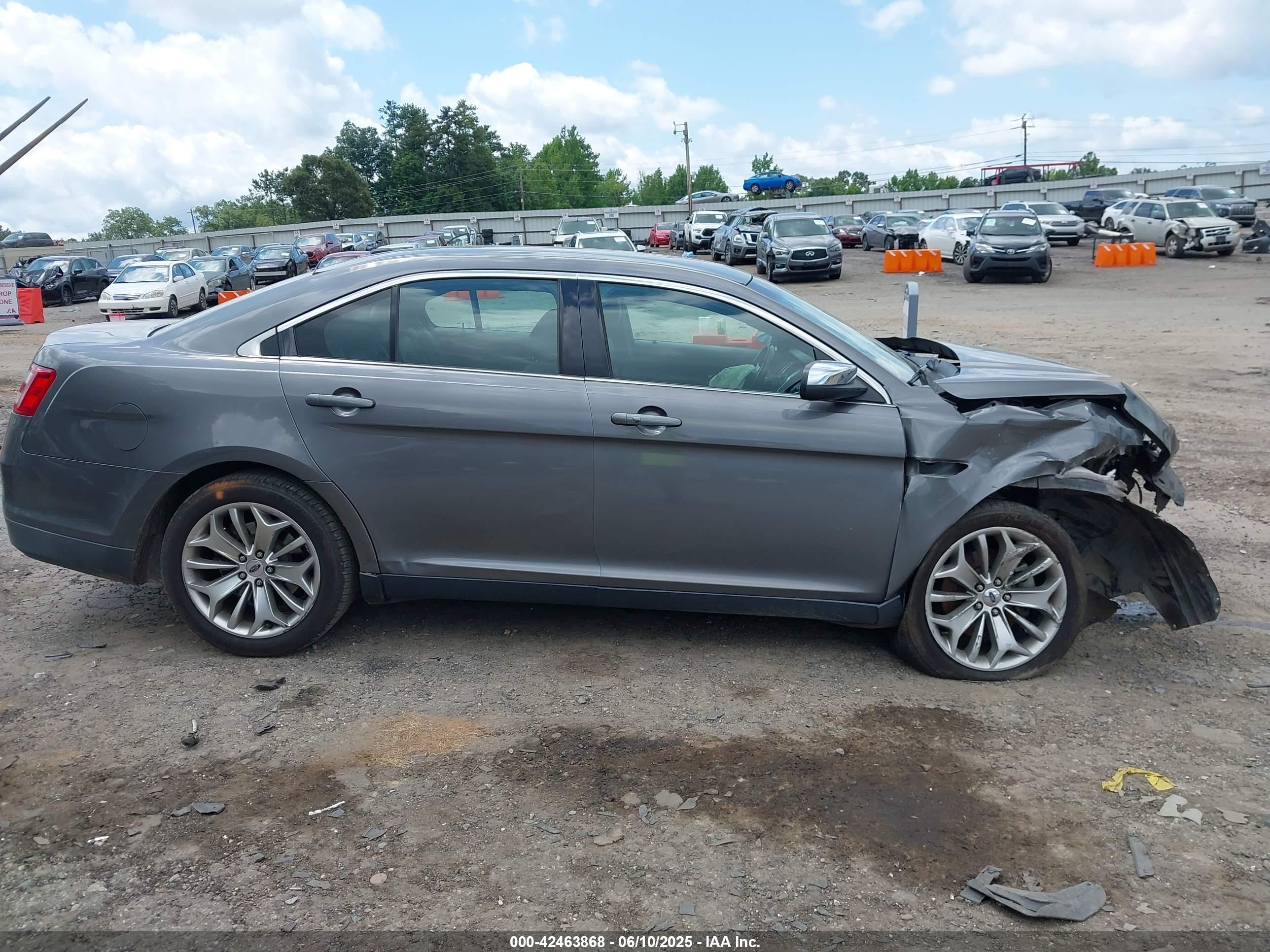 2014 Ford Taurus Limited Gray vin: 1FAHP2F82EG176768