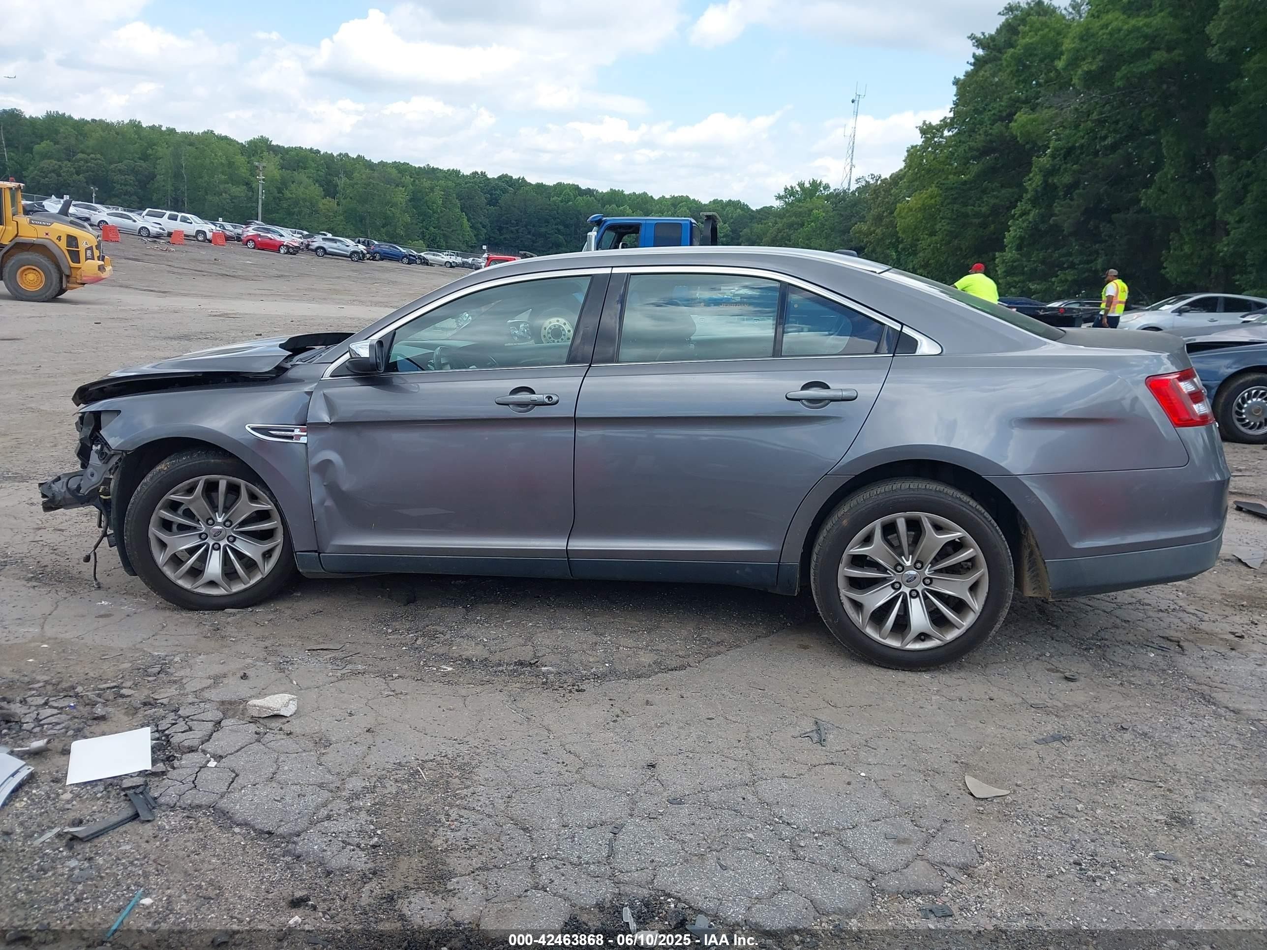 2014 Ford Taurus Limited Gray vin: 1FAHP2F82EG176768