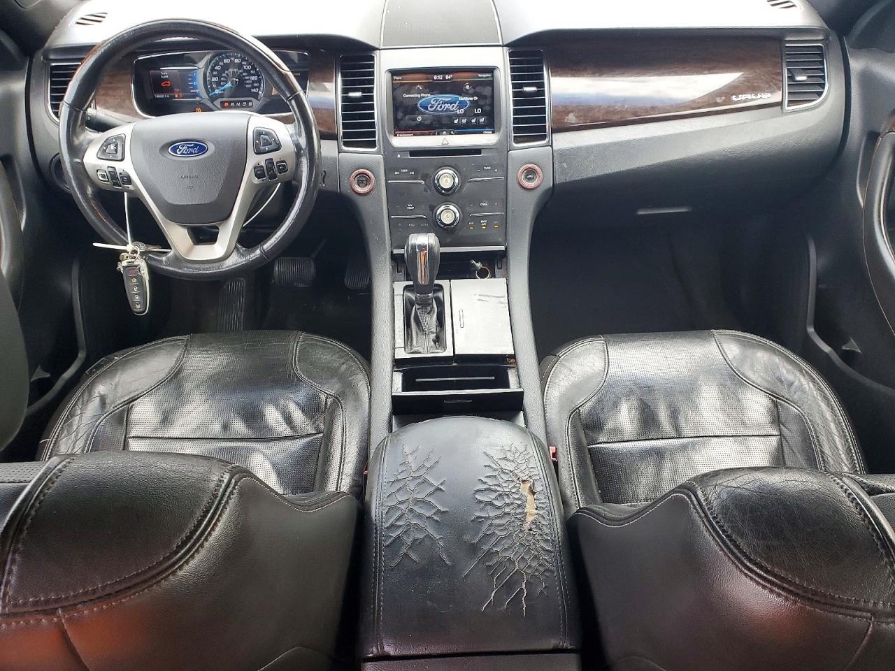 2015 Ford Taurus Limited Red vin: 1FAHP2F82FG101537
