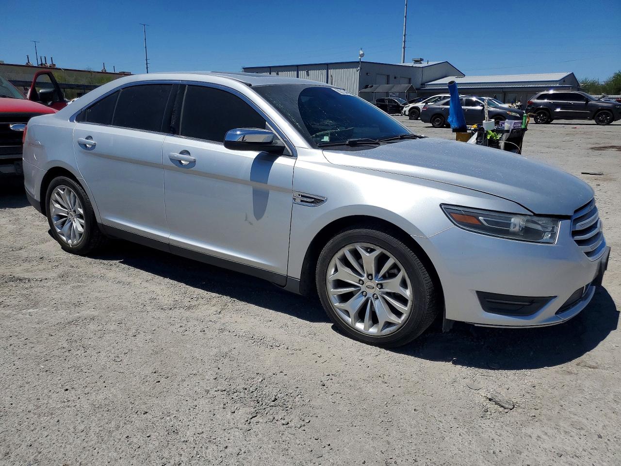 2015 Ford Taurus Limited Silver vin: 1FAHP2F82FG110268