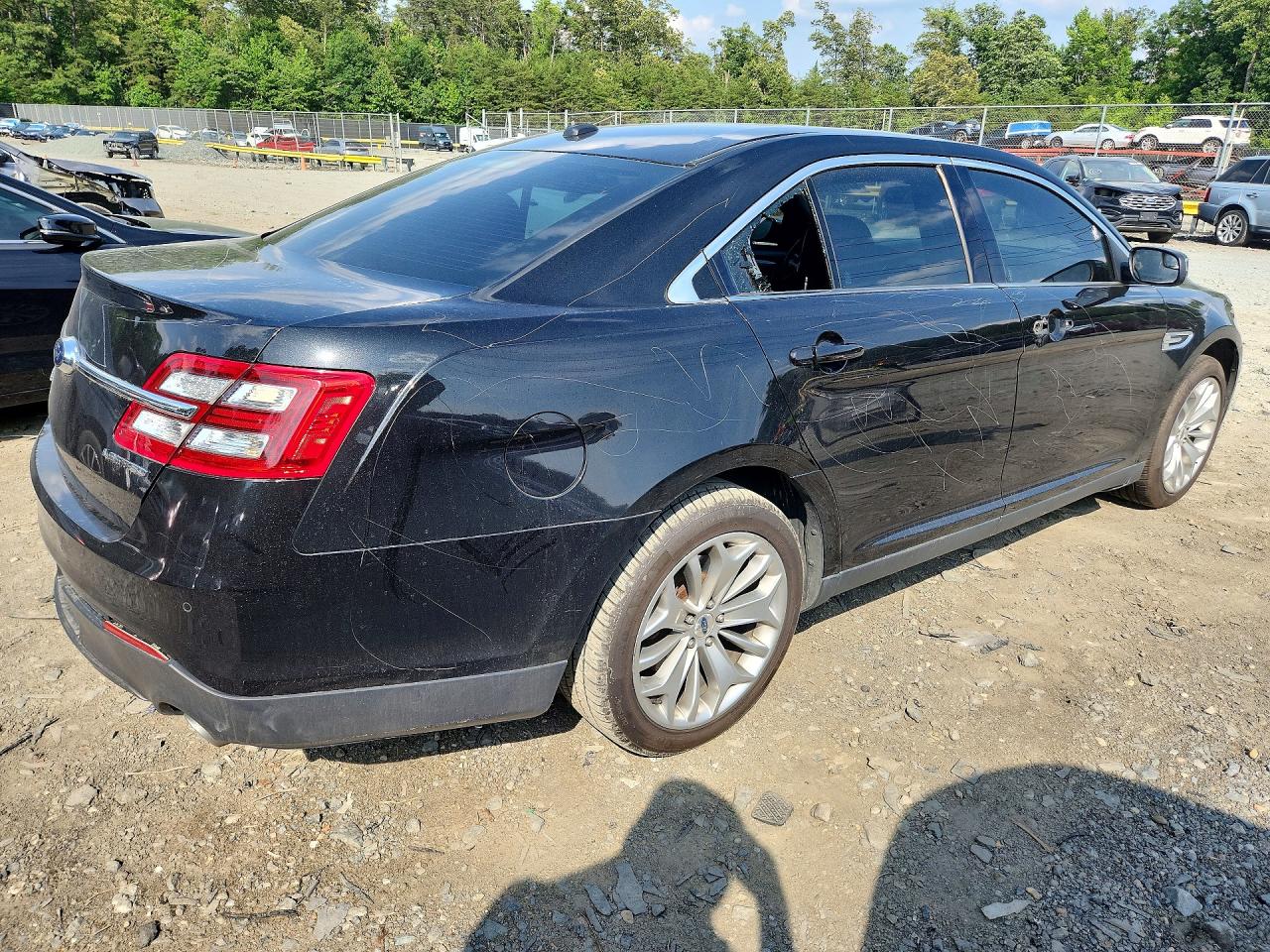 2015 Ford Taurus Limited Blue vin: 1FAHP2F82FG114515