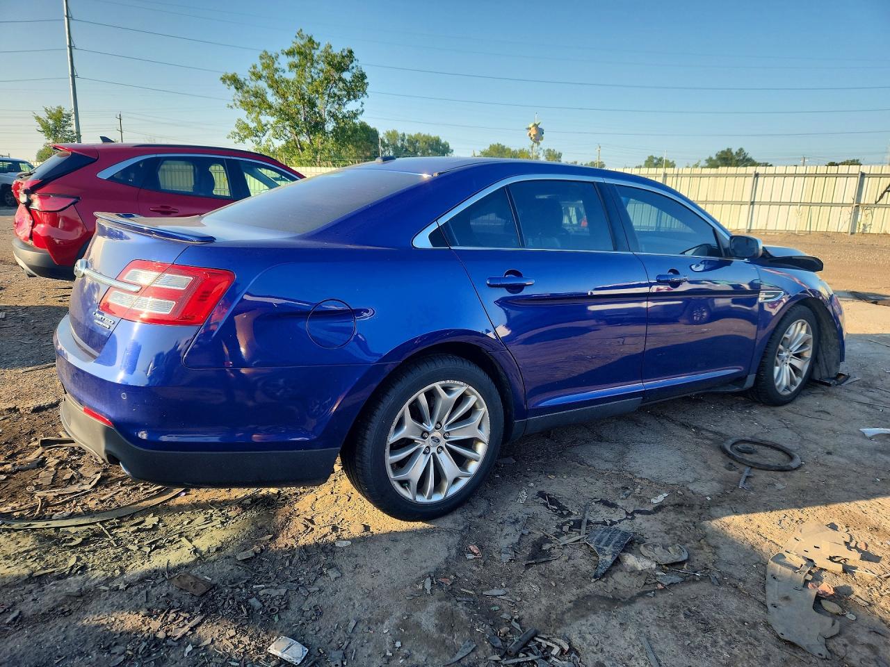 2015 Ford Taurus Limited Blue vin: 1FAHP2F82FG121111