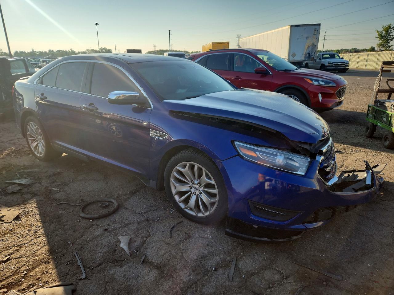 2015 Ford Taurus Limited Blue vin: 1FAHP2F82FG121111
