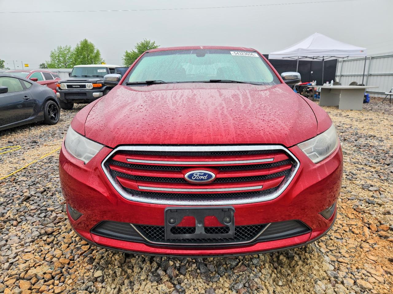 2015 Ford Taurus Limited Red vin: 1FAHP2F82FG148499