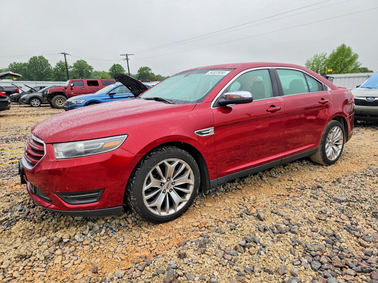 2015 Ford Taurus Limited Red vin: 1FAHP2F82FG148499