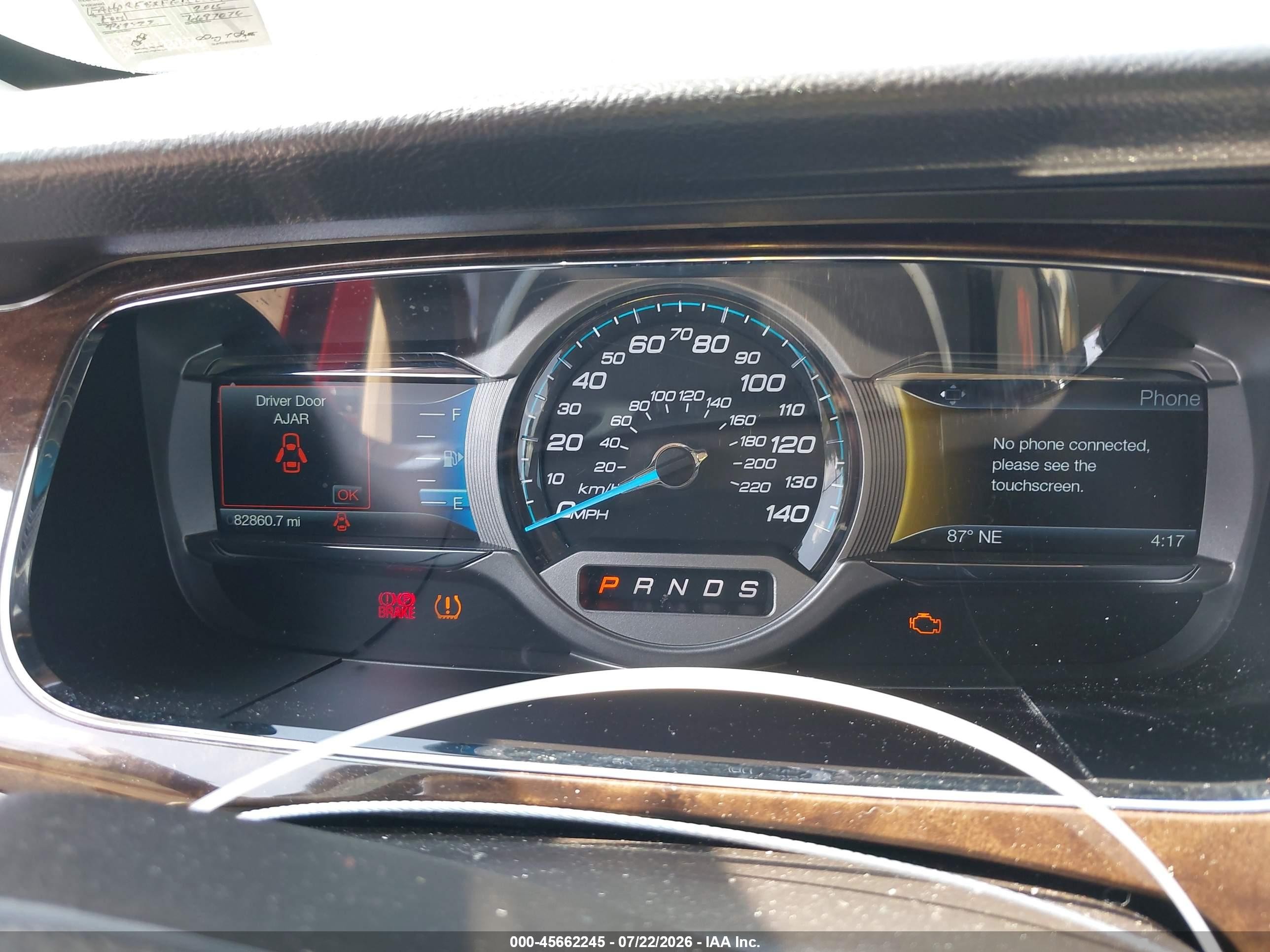 2015 Ford Taurus Limited Красный vin: 1FAHP2F82FG150009