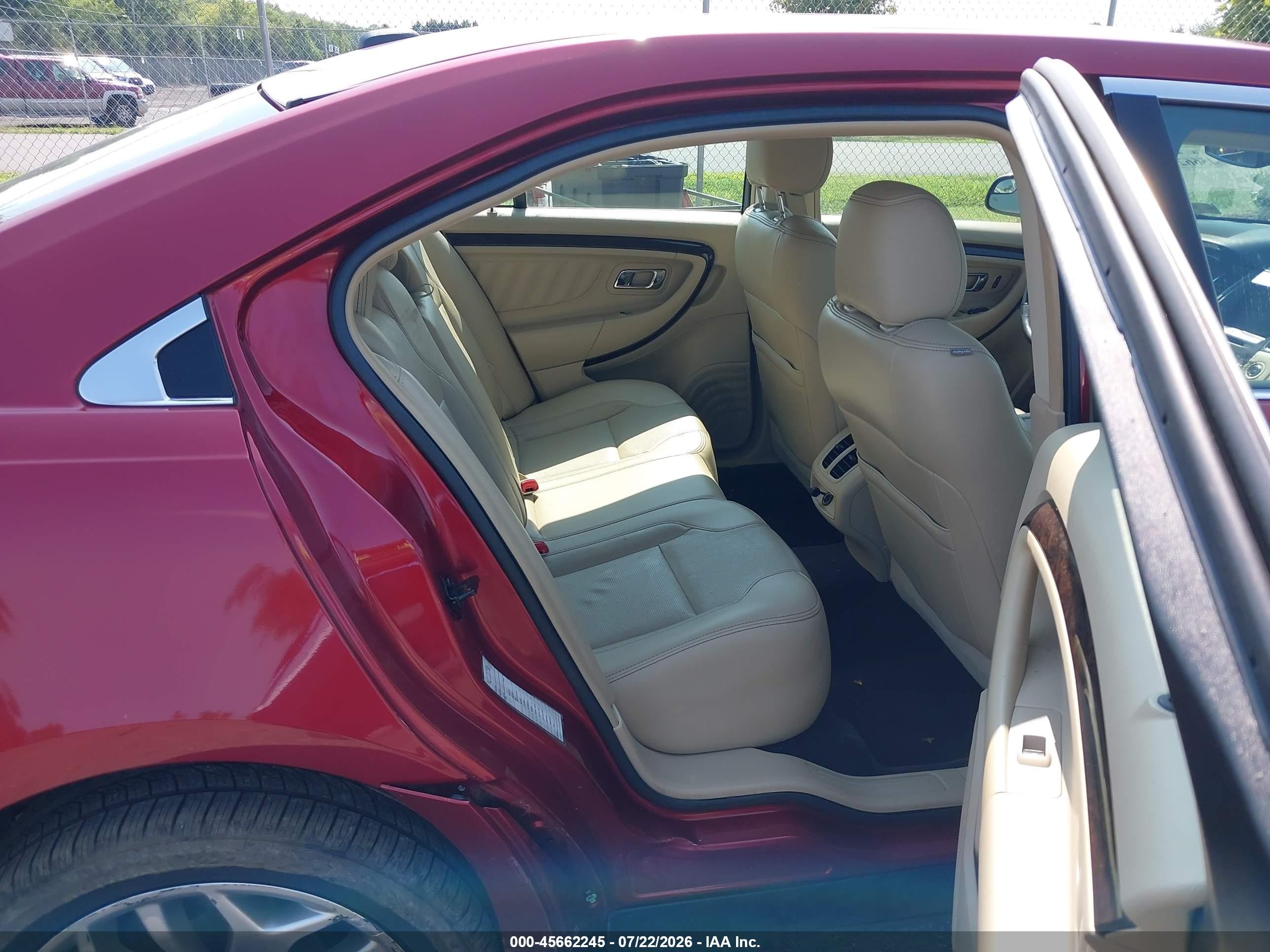 2015 Ford Taurus Limited Красный vin: 1FAHP2F82FG150009