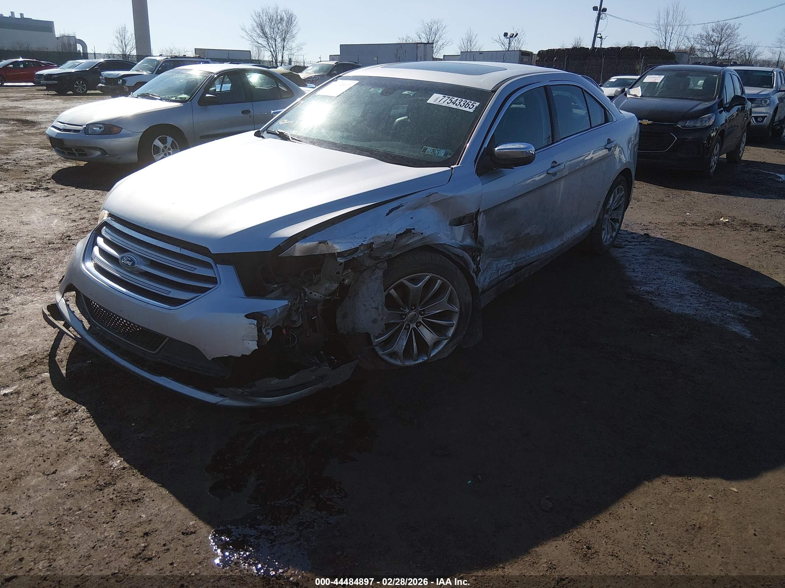 2015 Ford Taurus Limited Gray vin: 1FAHP2F82FG171474