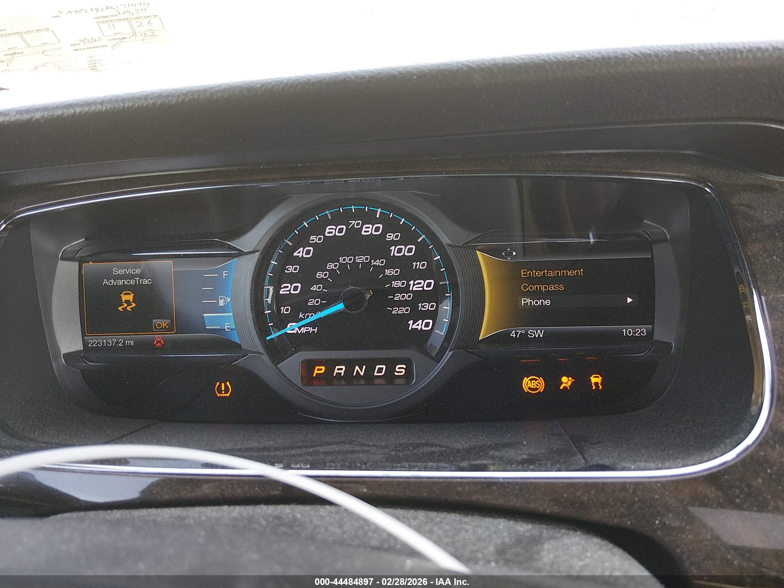 2015 Ford Taurus Limited Gray vin: 1FAHP2F82FG171474