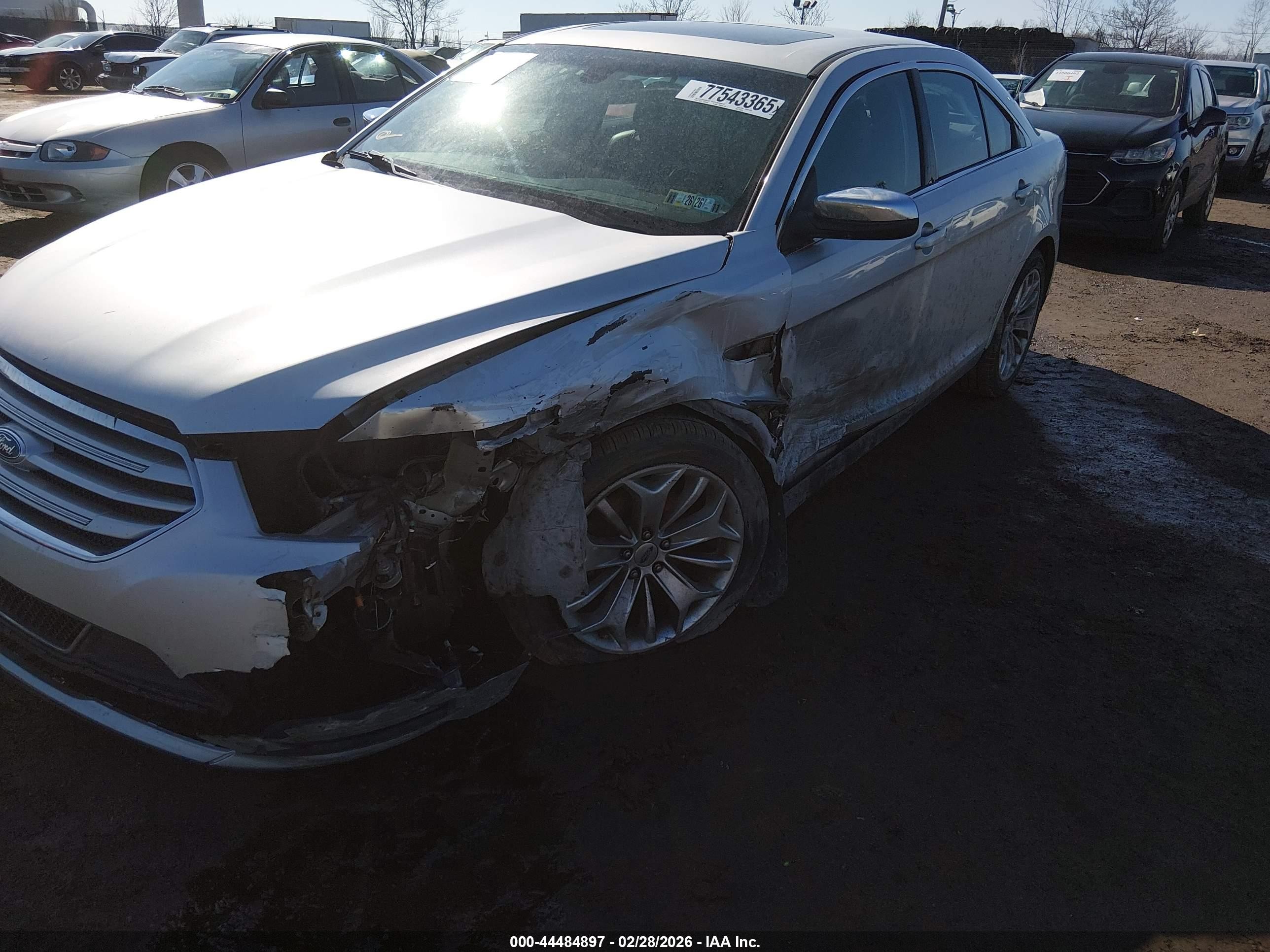 2015 Ford Taurus Limited Gray vin: 1FAHP2F82FG171474