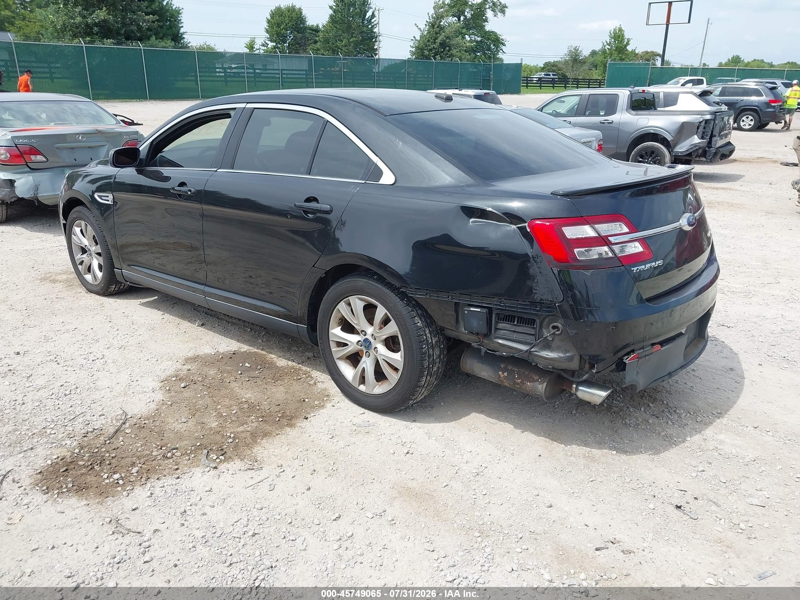 2013 Ford Taurus Limited Black vin: 1FAHP2F83DG104637