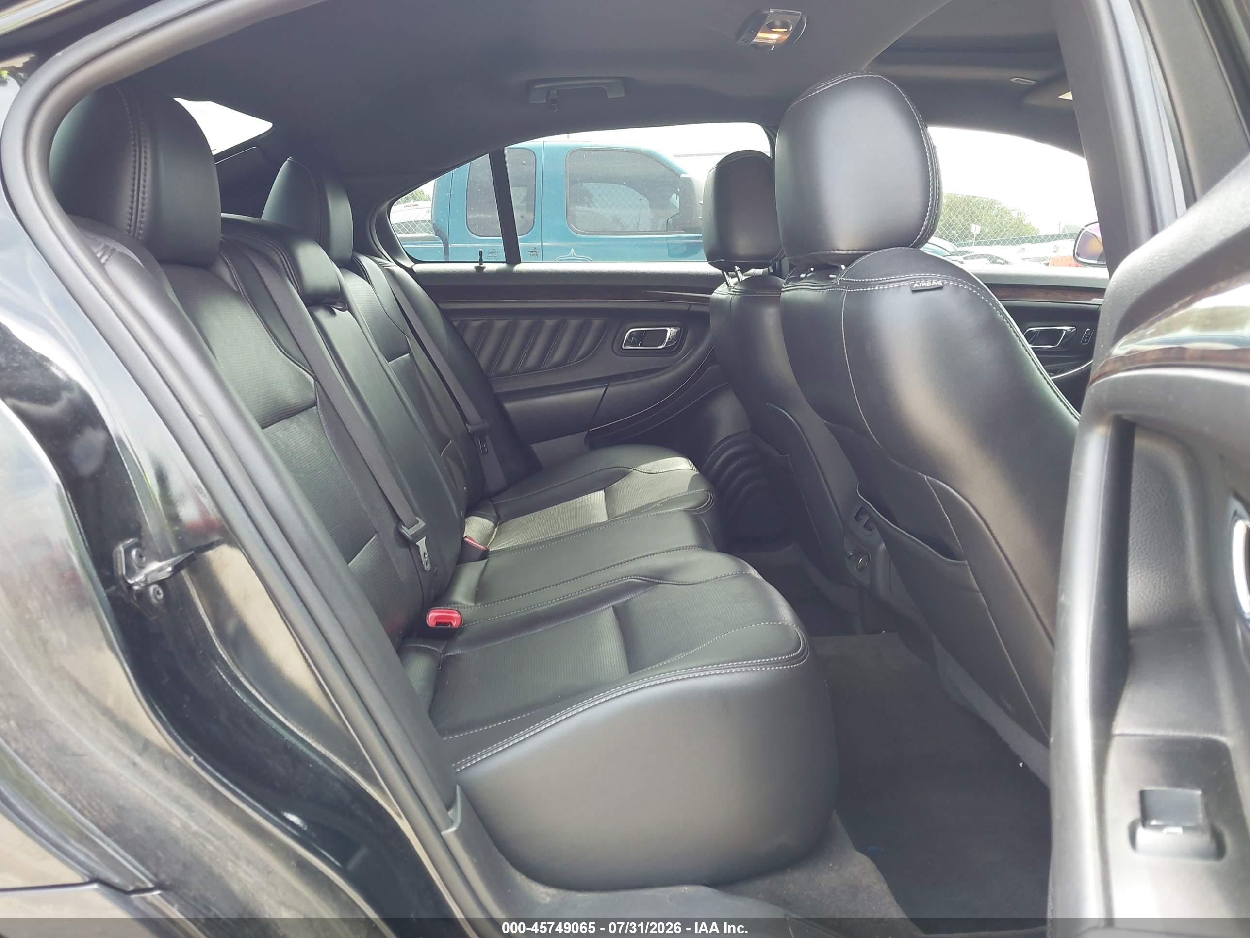 2013 Ford Taurus Limited Black vin: 1FAHP2F83DG104637