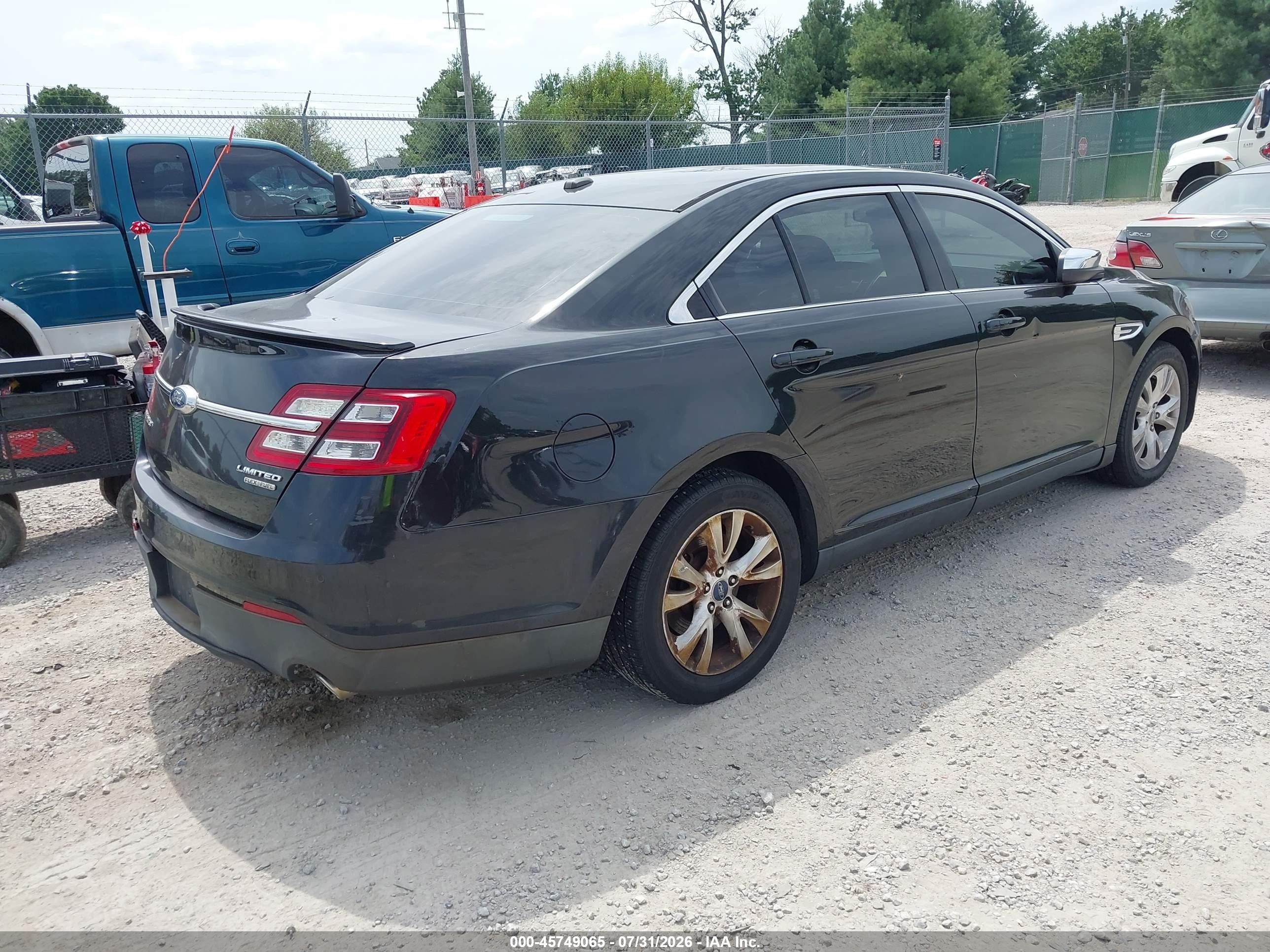 2013 Ford Taurus Limited Black vin: 1FAHP2F83DG104637