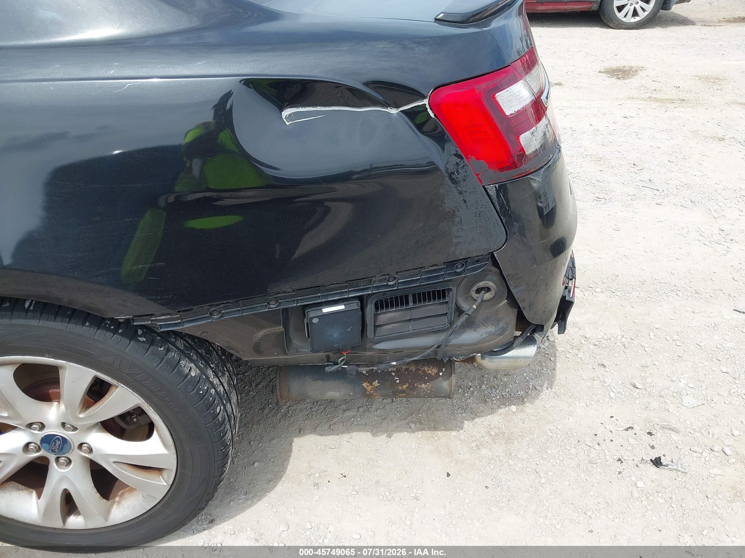 2013 Ford Taurus Limited Black vin: 1FAHP2F83DG104637