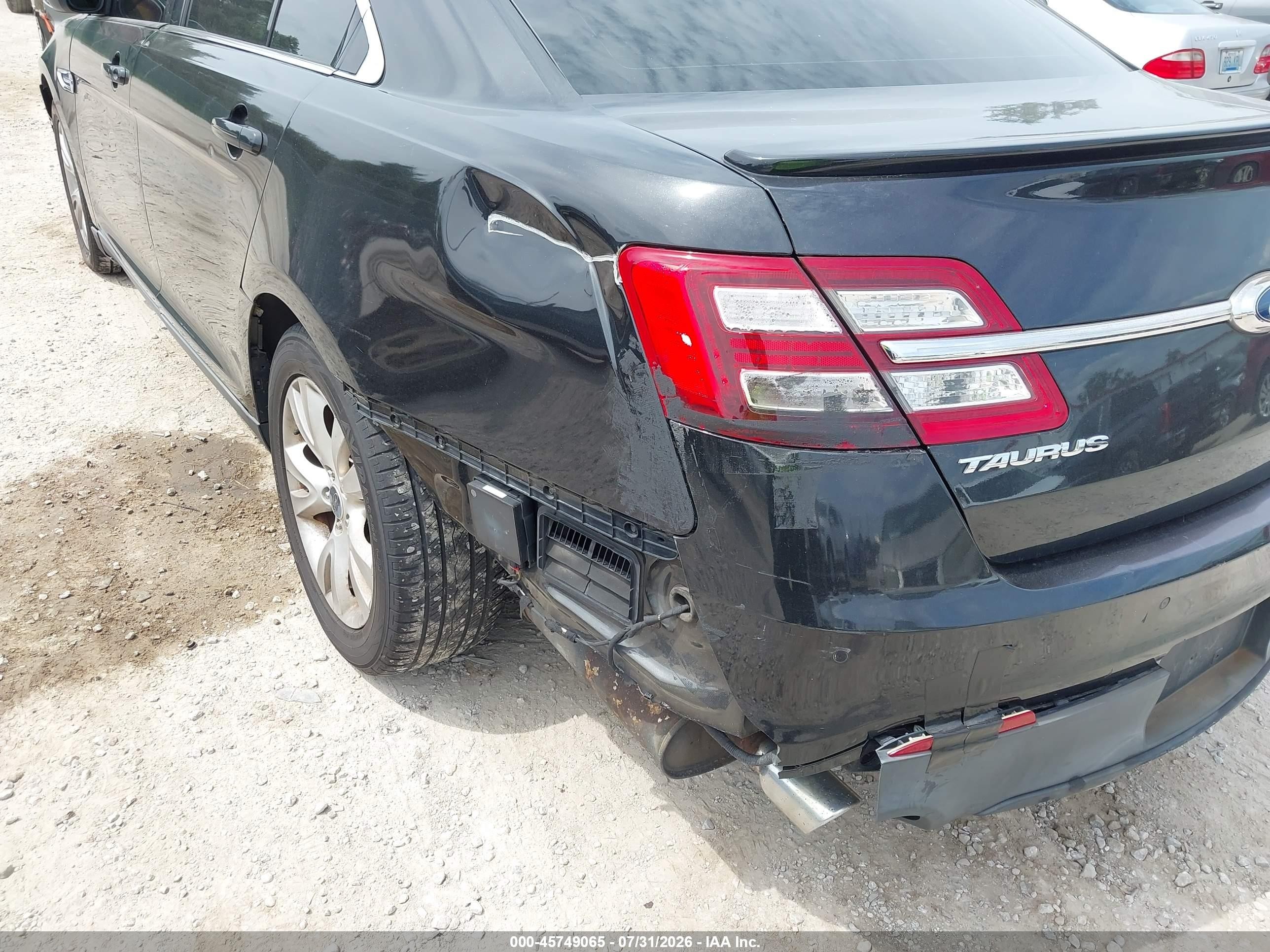 2013 Ford Taurus Limited Black vin: 1FAHP2F83DG104637