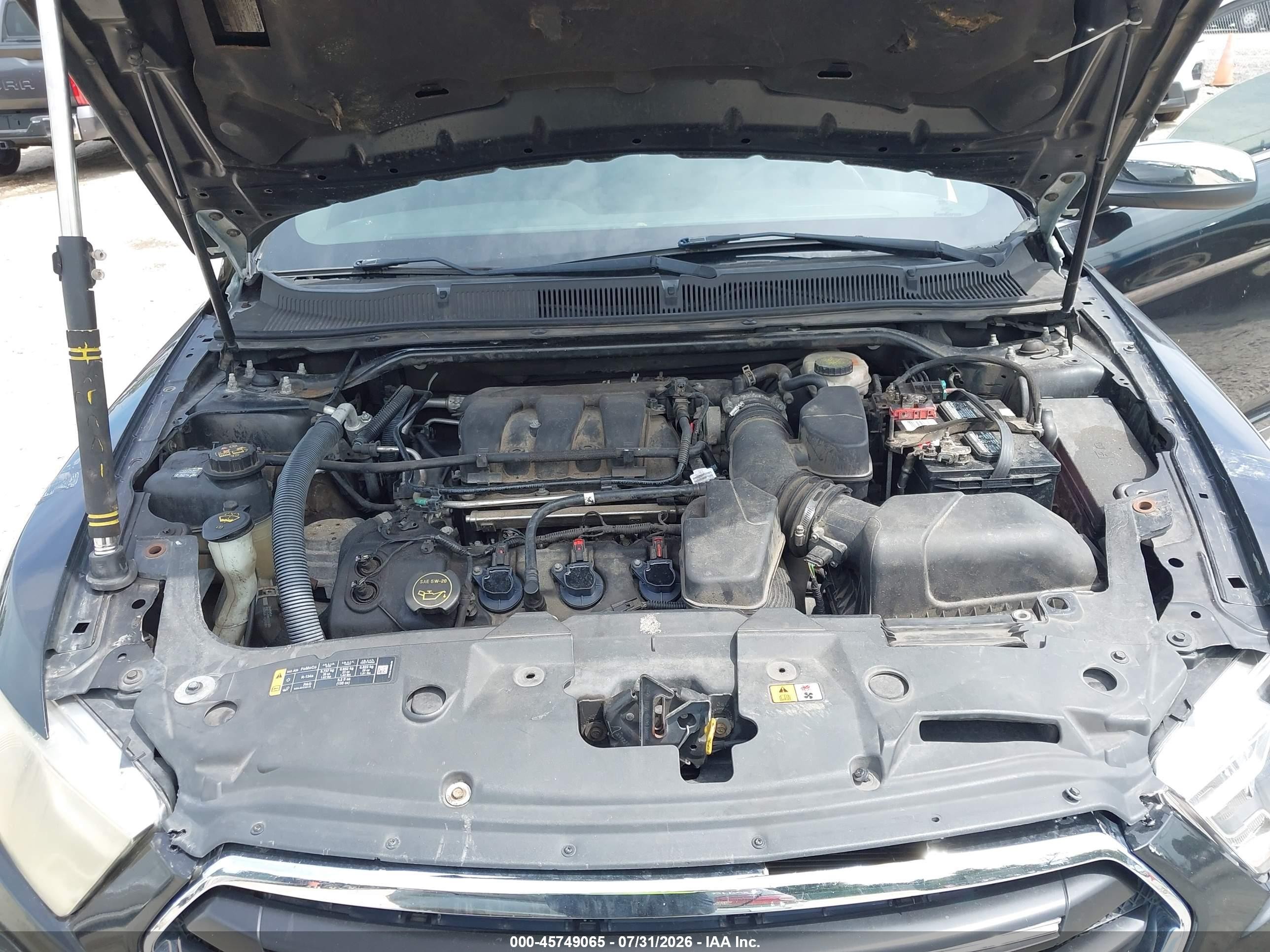 2013 Ford Taurus Limited Black vin: 1FAHP2F83DG104637