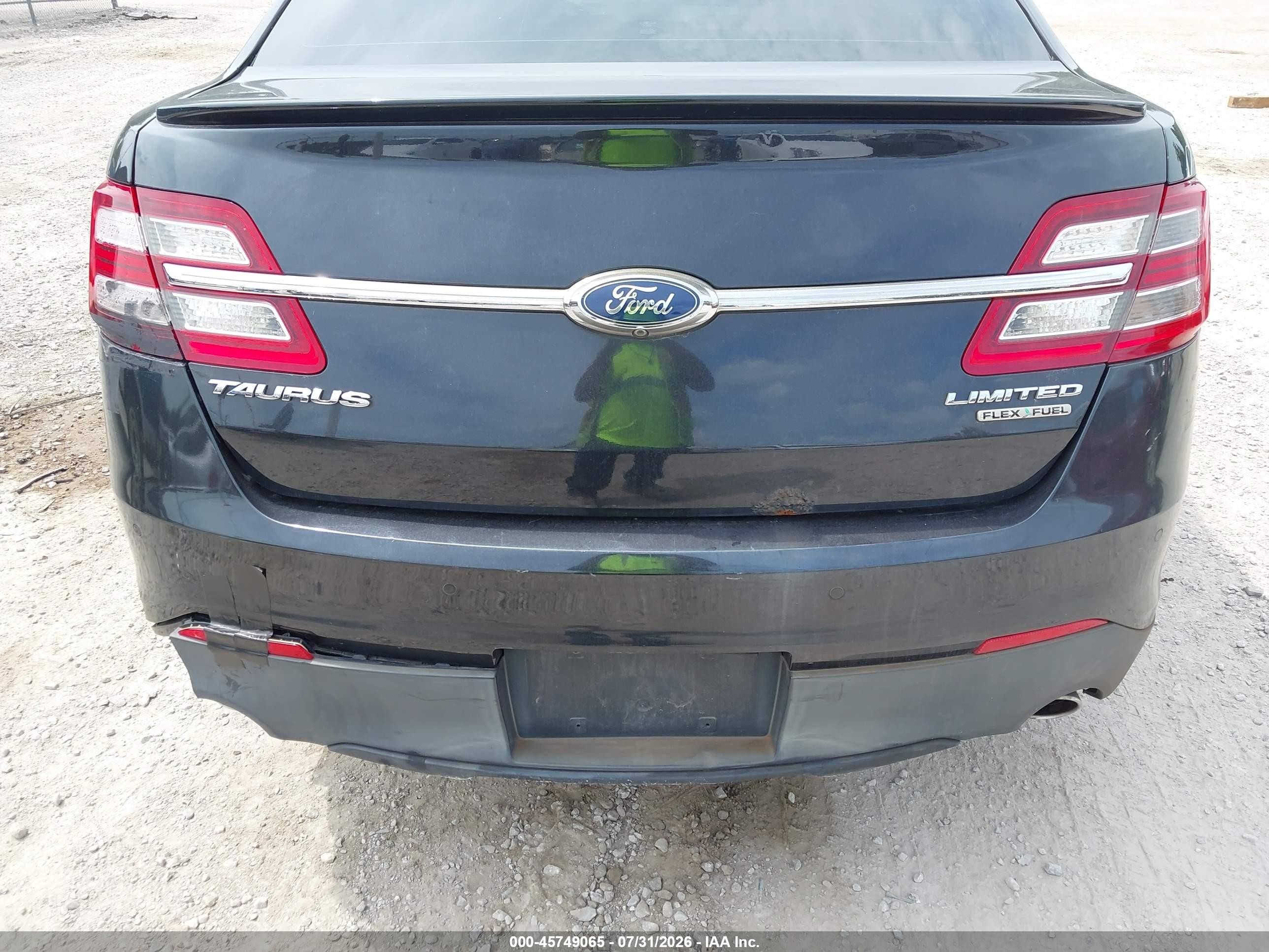 2013 Ford Taurus Limited Black vin: 1FAHP2F83DG104637