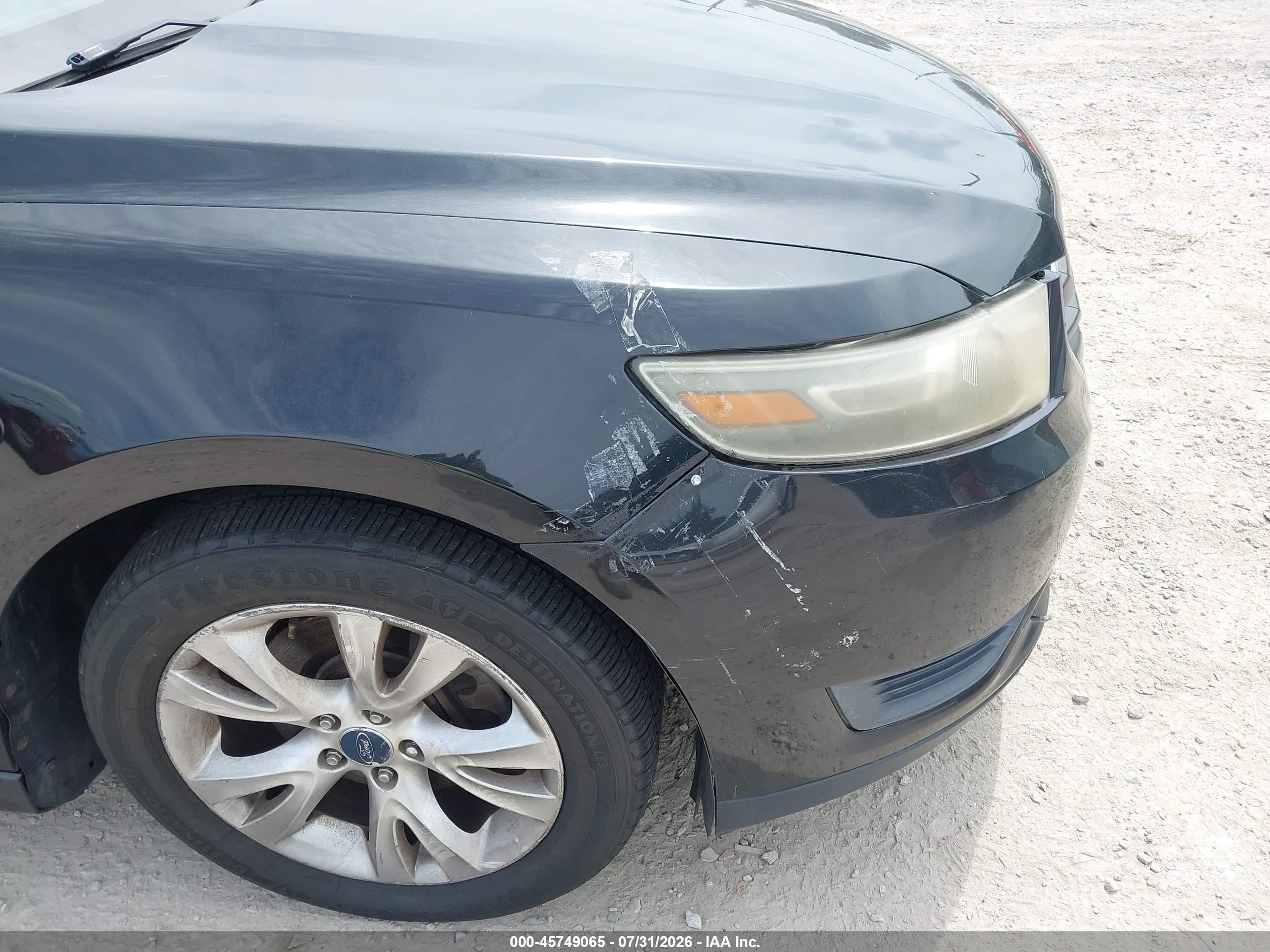2013 Ford Taurus Limited Black vin: 1FAHP2F83DG104637