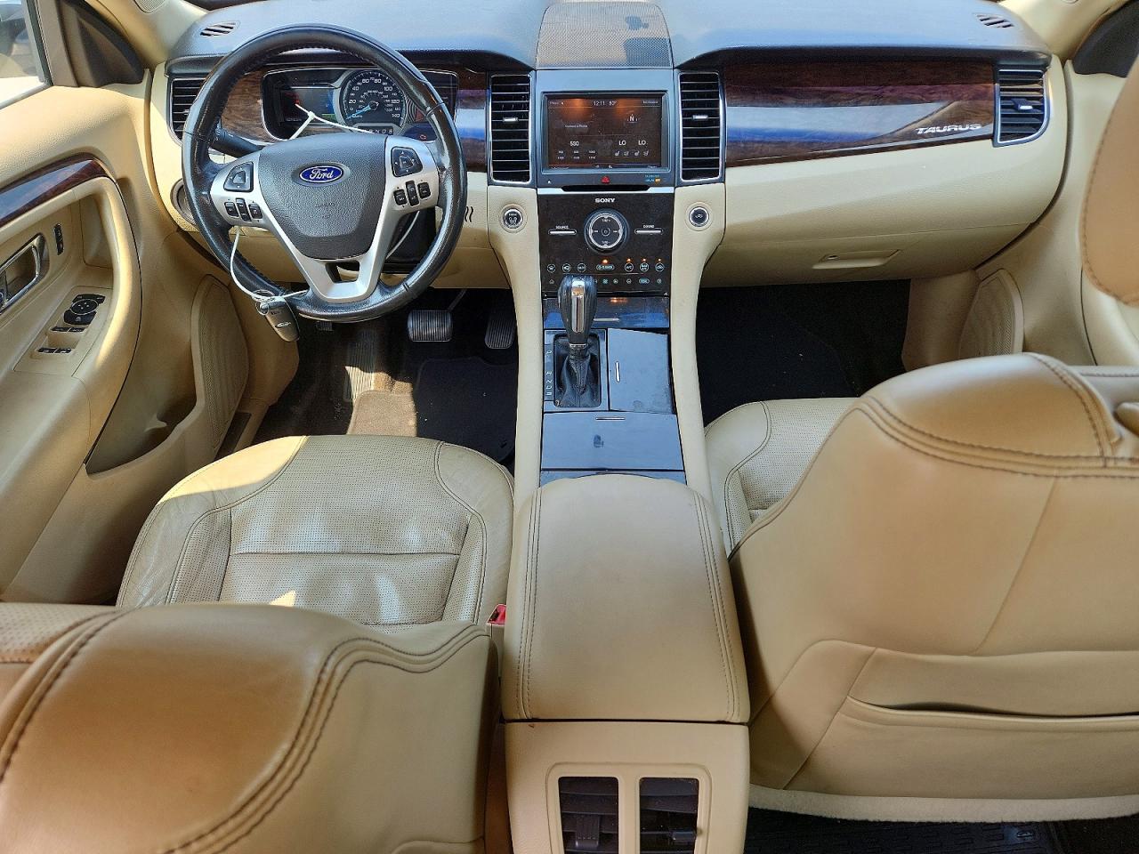 2013 Ford Taurus Limited White vin: 1FAHP2F83DG104895