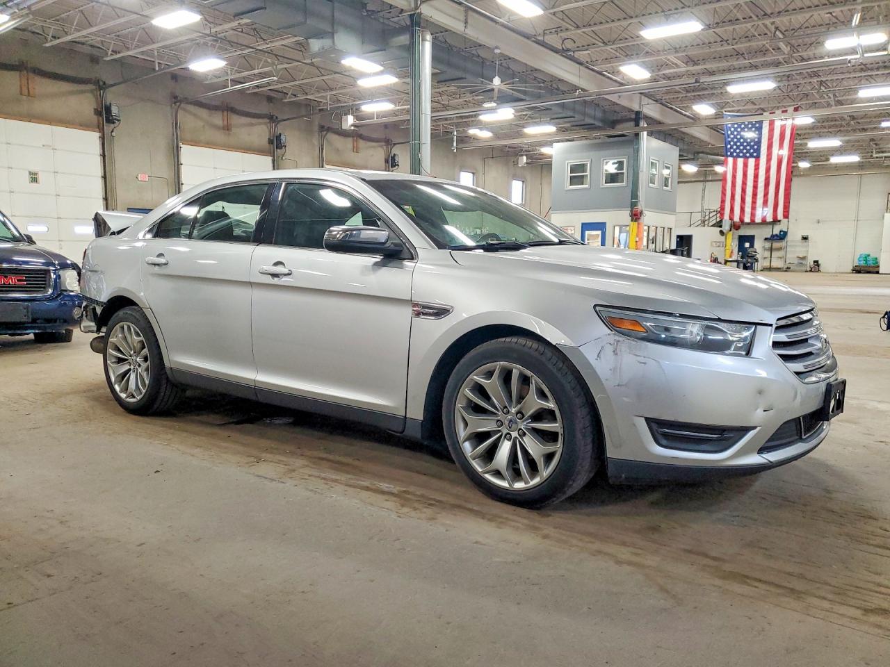 2013 Ford Taurus Limited Silver vin: 1FAHP2F83DG127982
