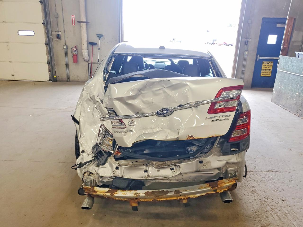 2013 Ford Taurus Limited Silver vin: 1FAHP2F83DG127982