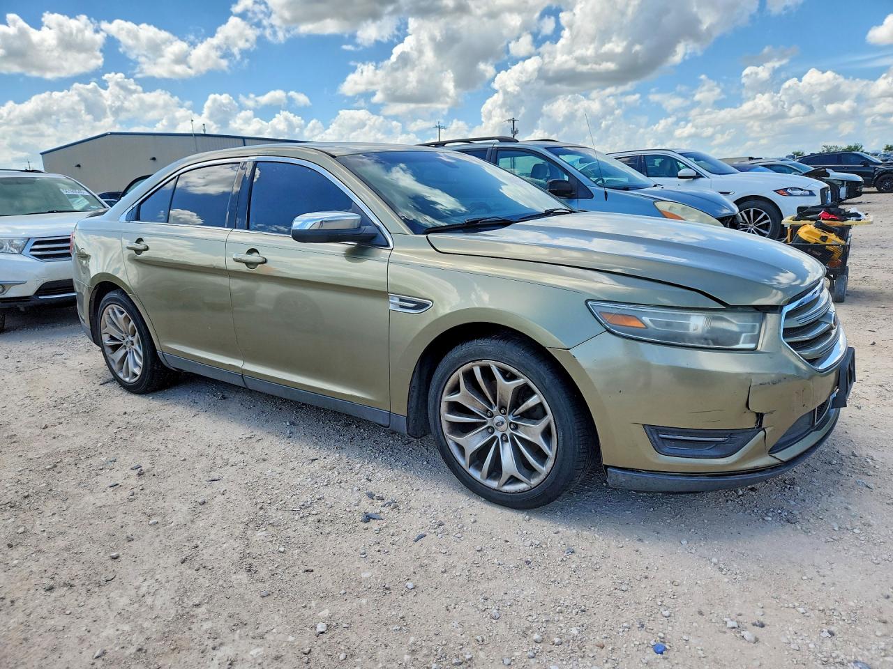 2013 Ford Taurus Limited Green vin: 1FAHP2F83DG131353