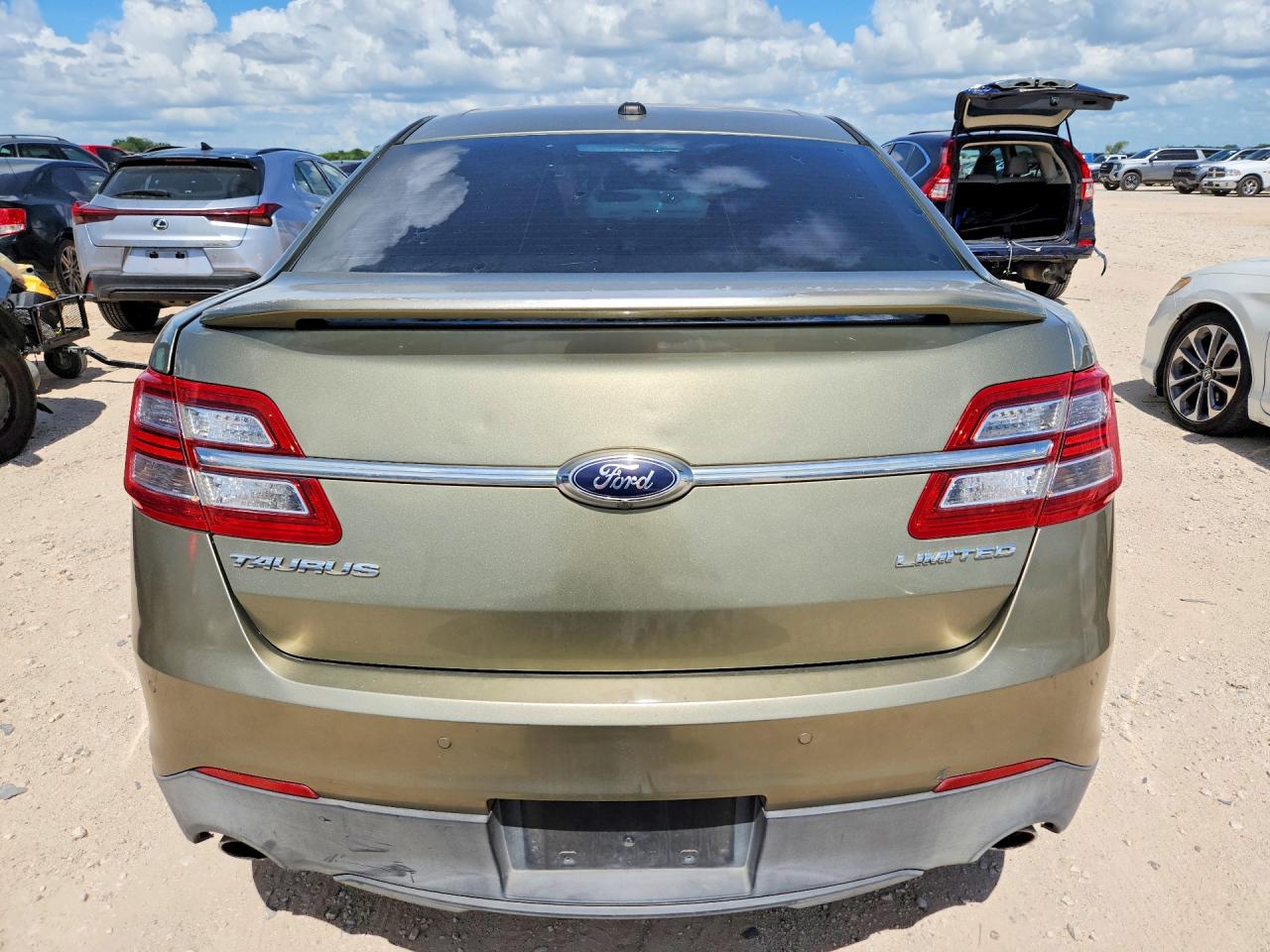 2013 Ford Taurus Limited Green vin: 1FAHP2F83DG131353