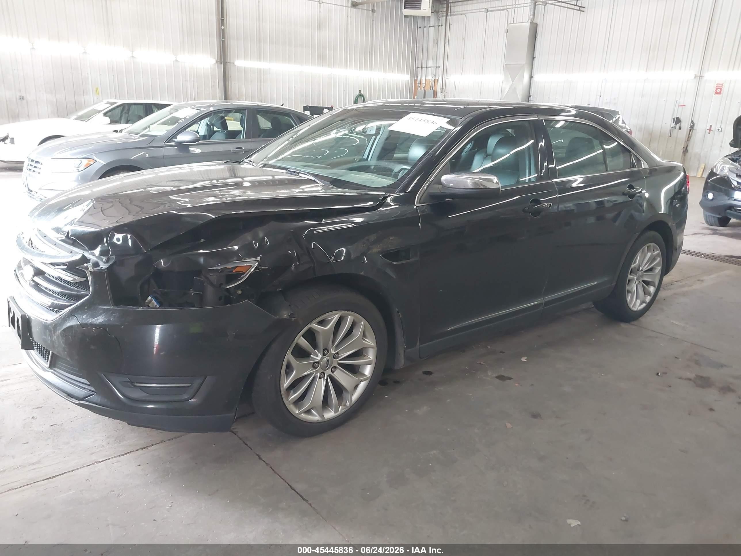 2013 Ford Taurus Limited Black vin: 1FAHP2F83DG141381