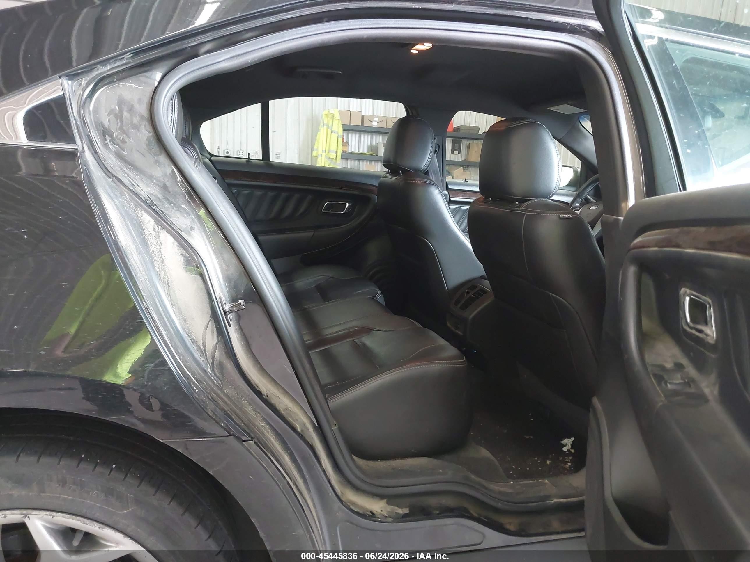 2013 Ford Taurus Limited Black vin: 1FAHP2F83DG141381