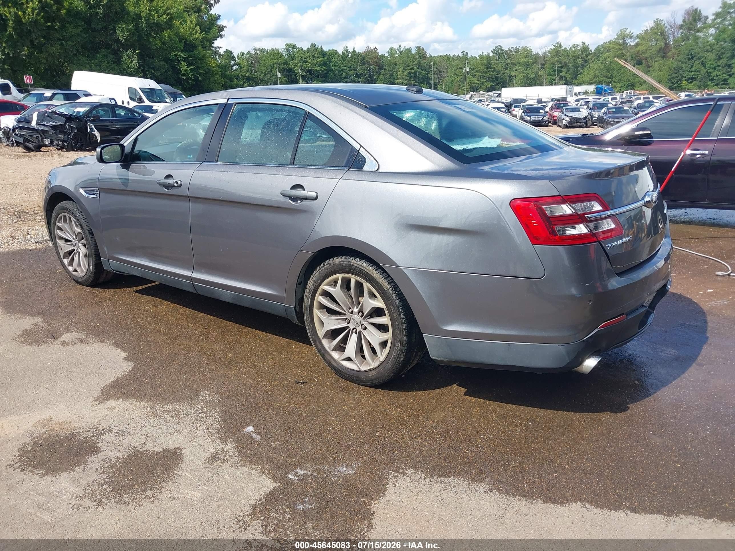 2013 Ford Taurus Limited Gray vin: 1FAHP2F83DG148413