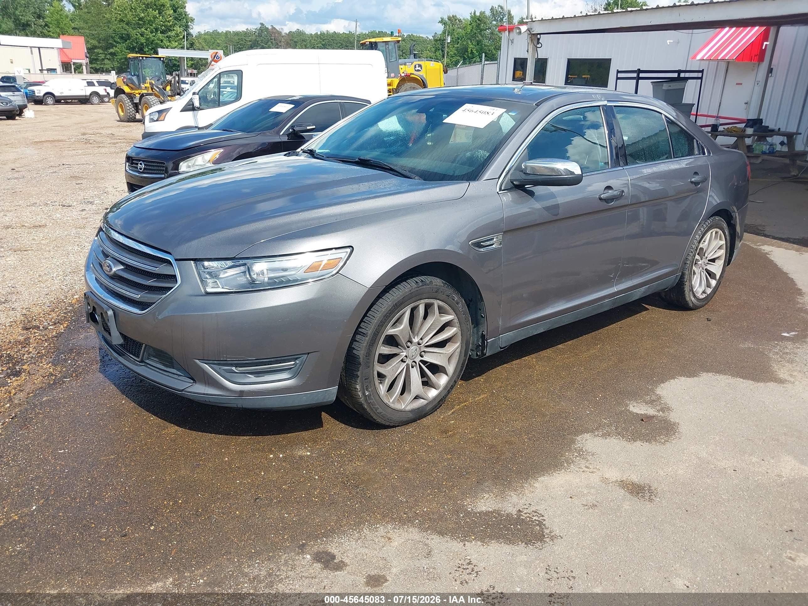 2013 Ford Taurus Limited Gray vin: 1FAHP2F83DG148413
