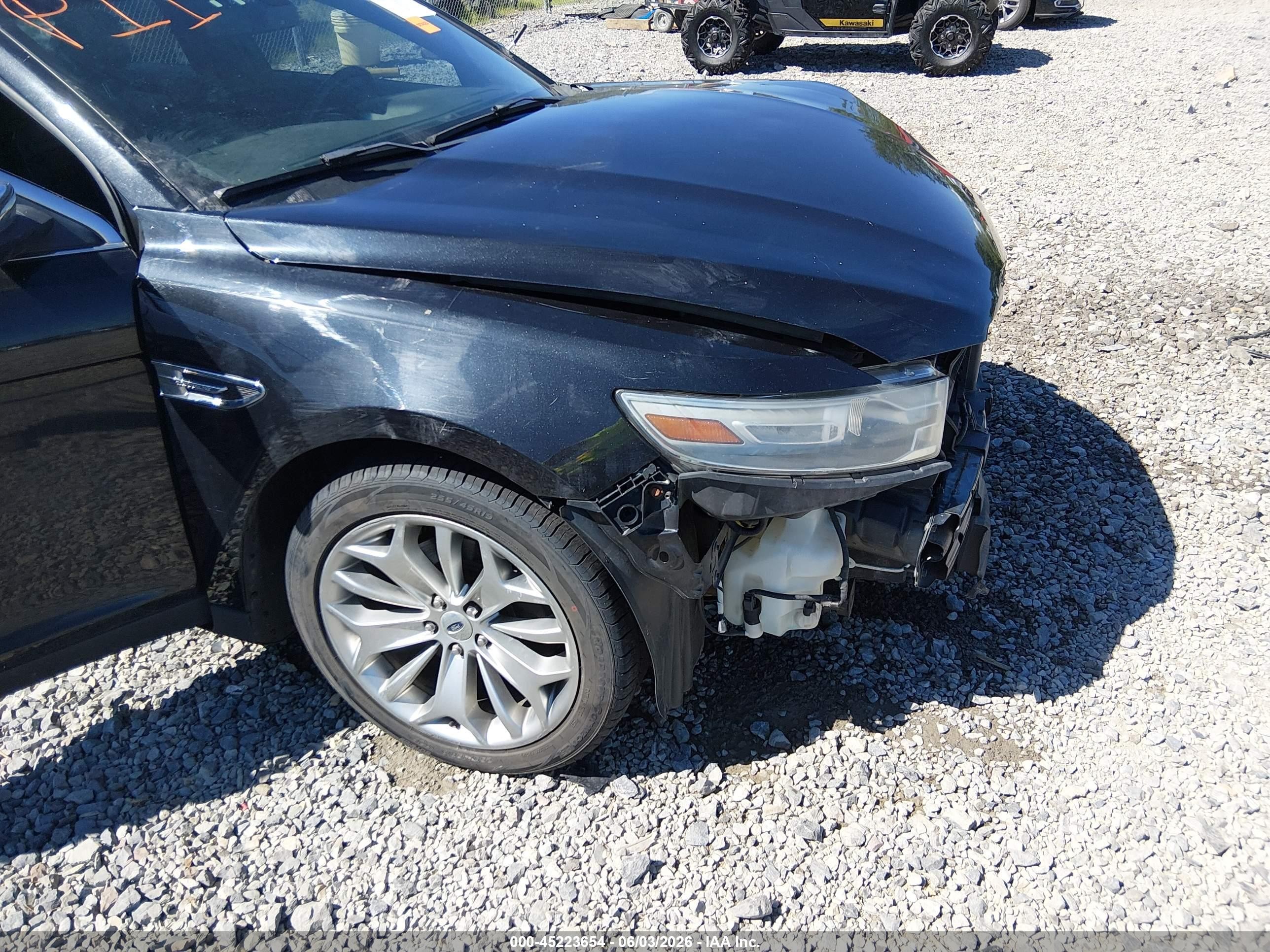 2013 Ford Taurus Limited Black vin: 1FAHP2F83DG154308
