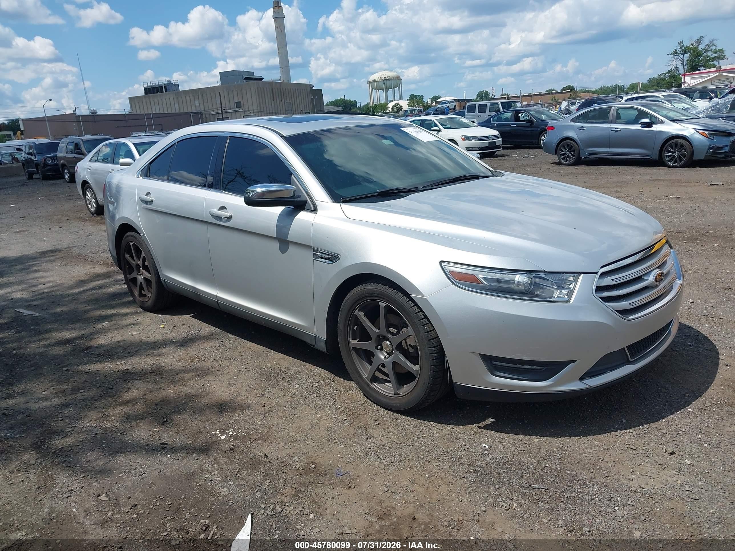 2013 Ford Taurus Limited Silver vin: 1FAHP2F83DG188300