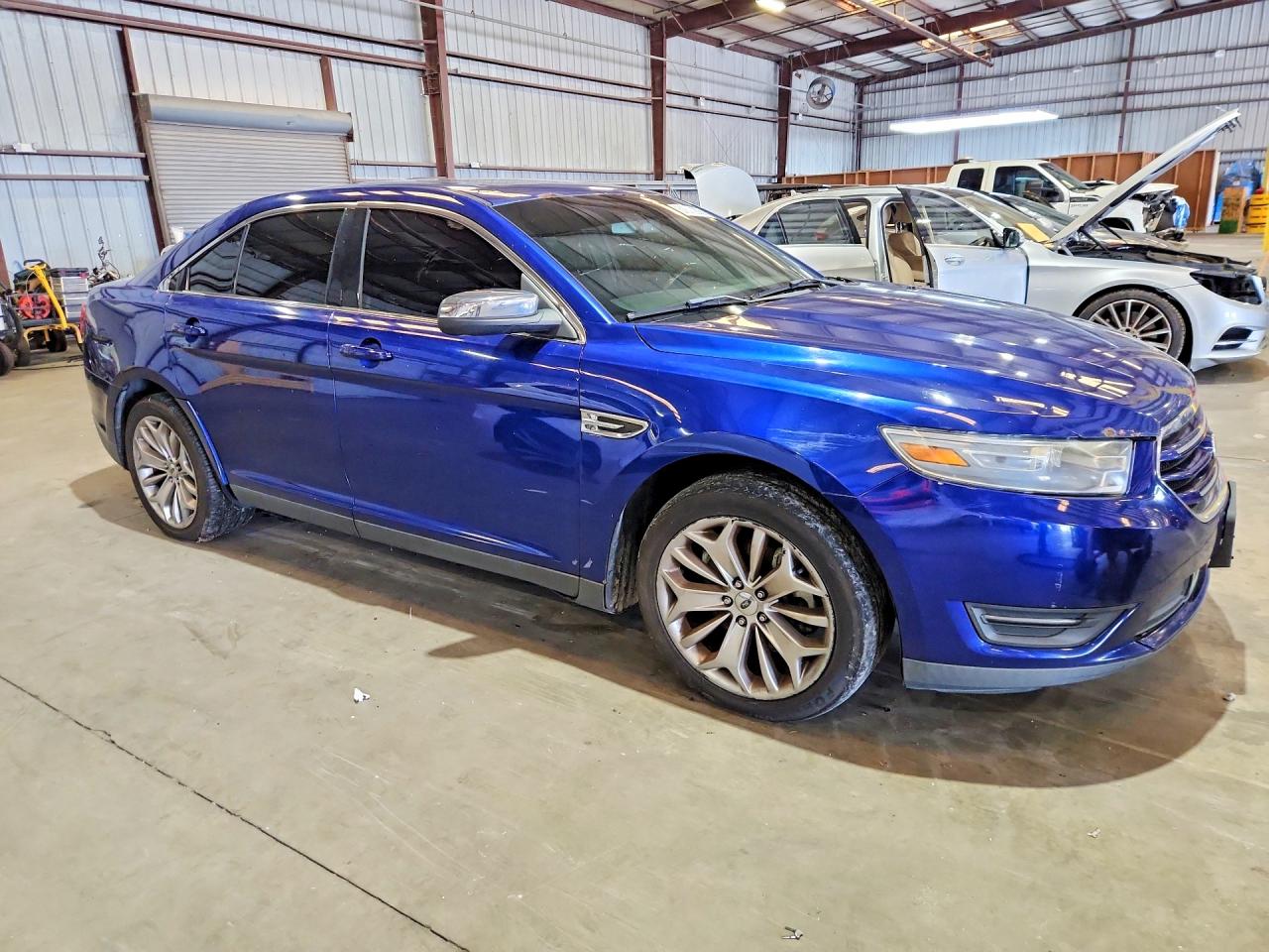 2013 Ford Taurus Limited Blue vin: 1FAHP2F83DG202454